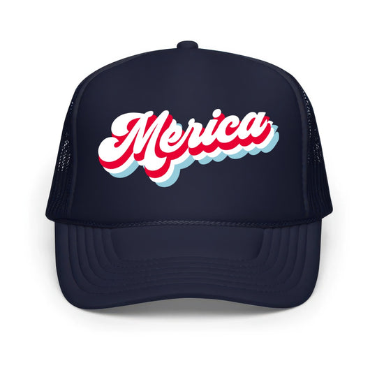 Merica Retro Stylish - Classic Foam Trucker Hat
