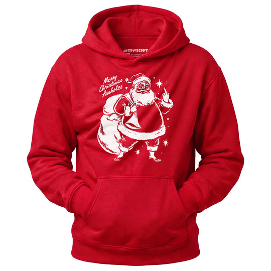 Merry Christmas Assholes - Unisex Hoodie