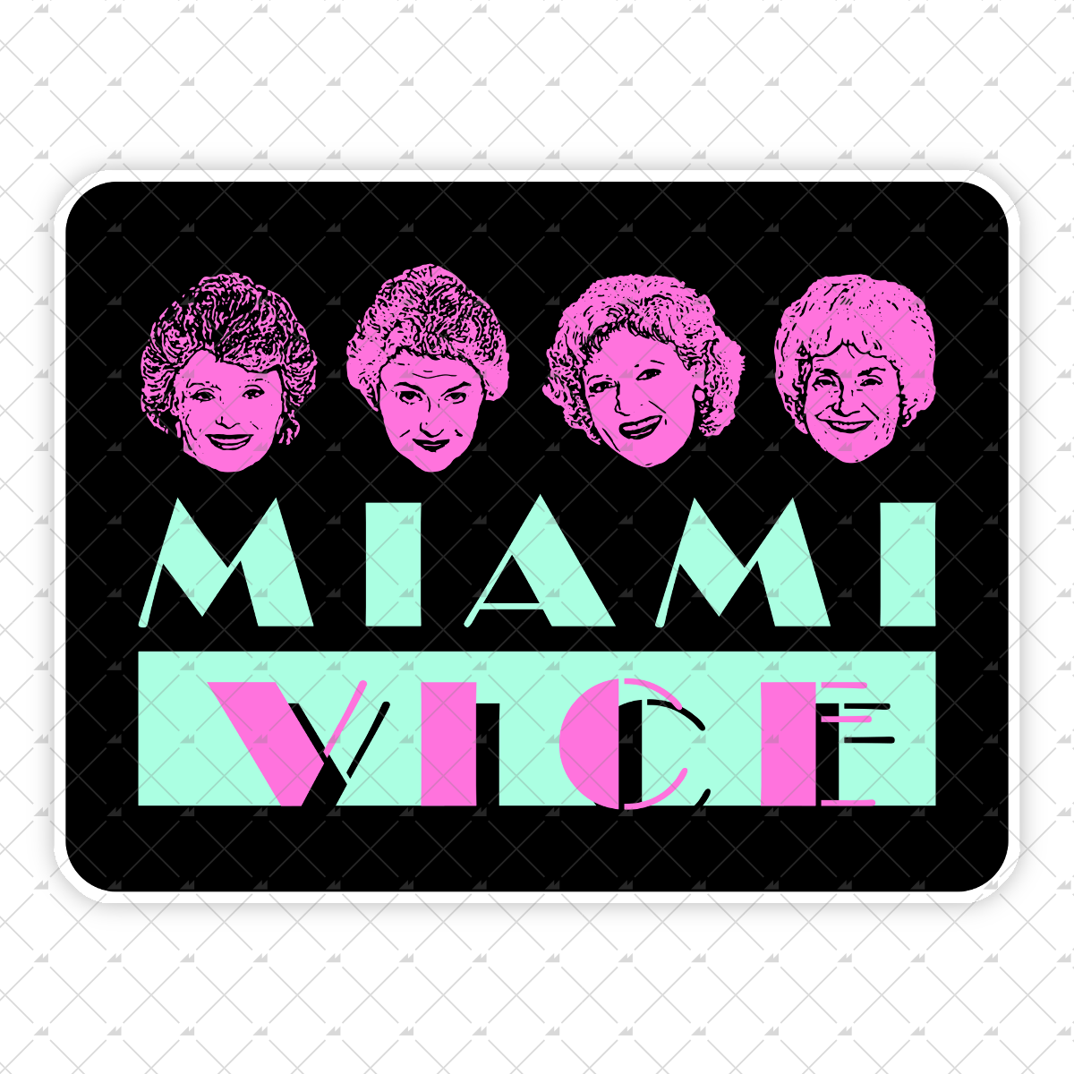 Miami Golden - Sticker