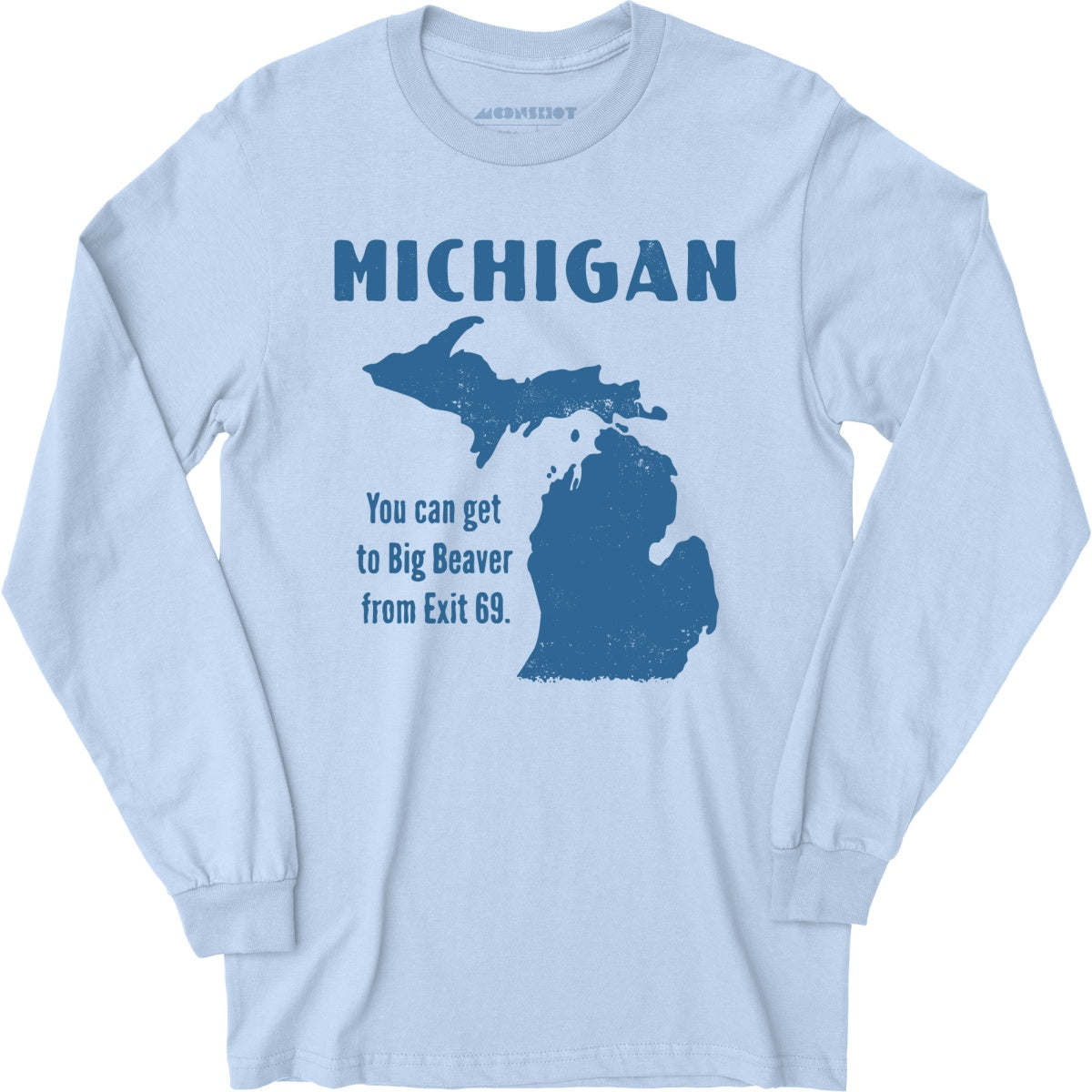 Michigan - Long Sleeve T-Shirt