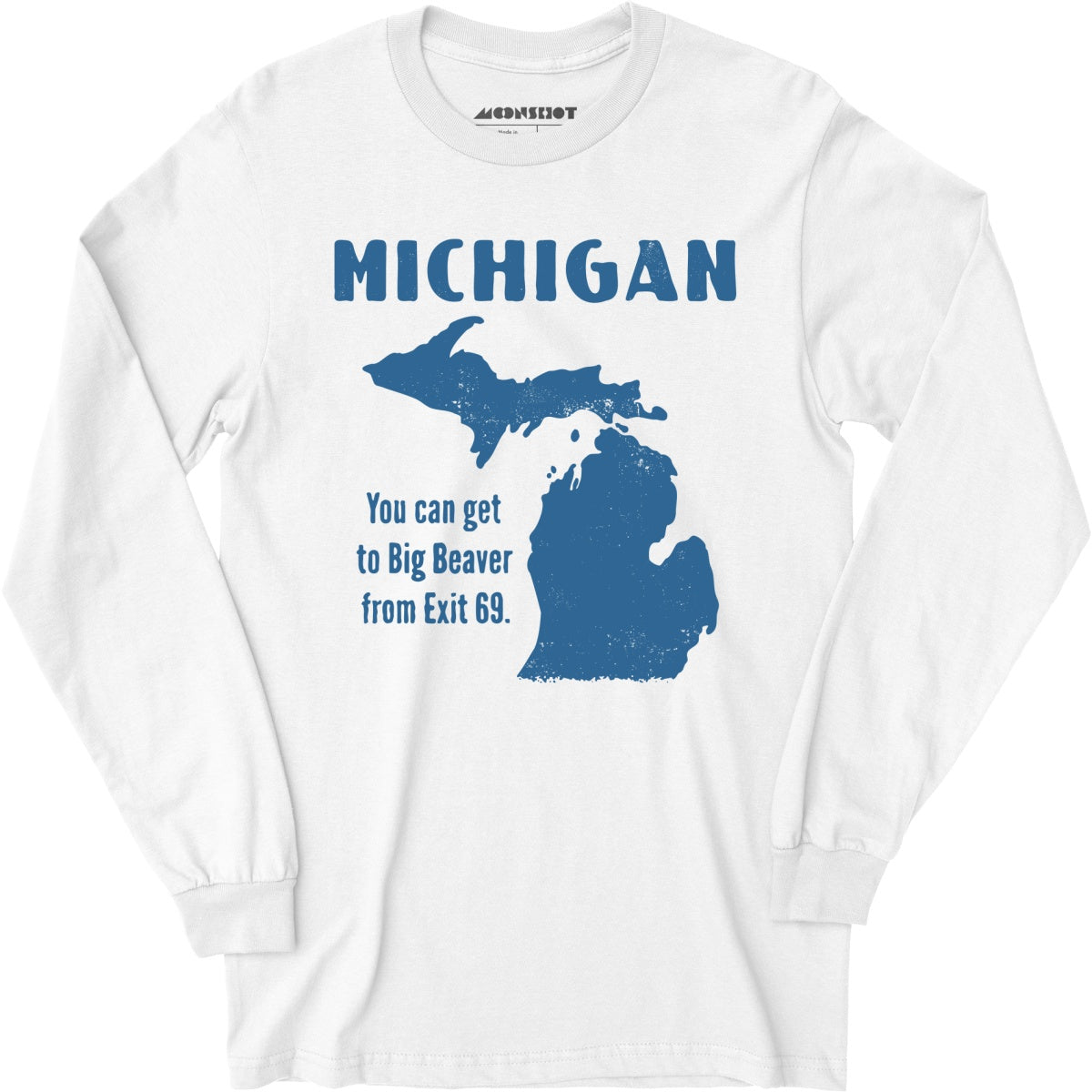 Michigan - Long Sleeve T-Shirt