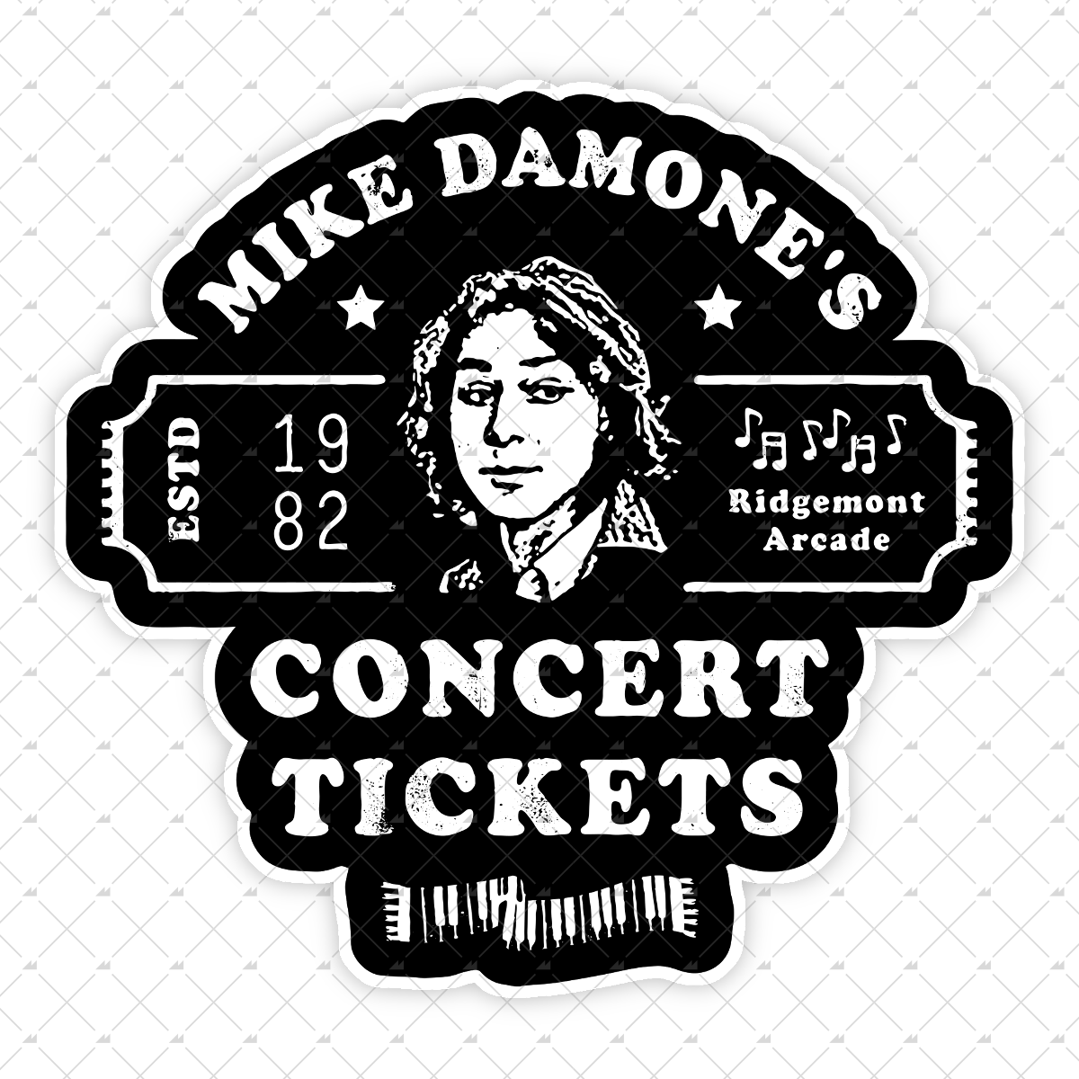 Mike Damone's - Sticker