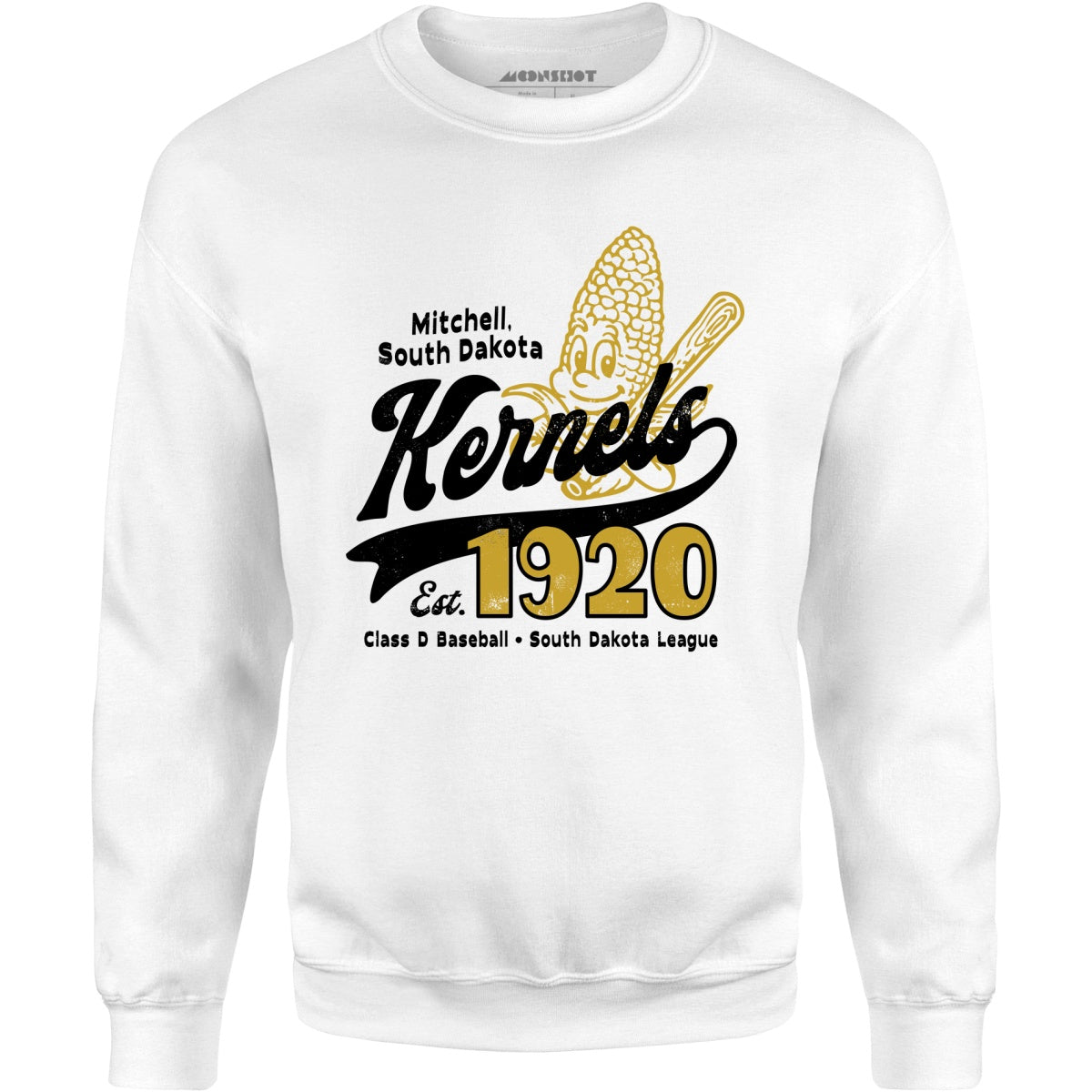 Mitchell Kernels - South Dakota - Vintage Defunct Baseball Teams - Unisex Sweatshirt