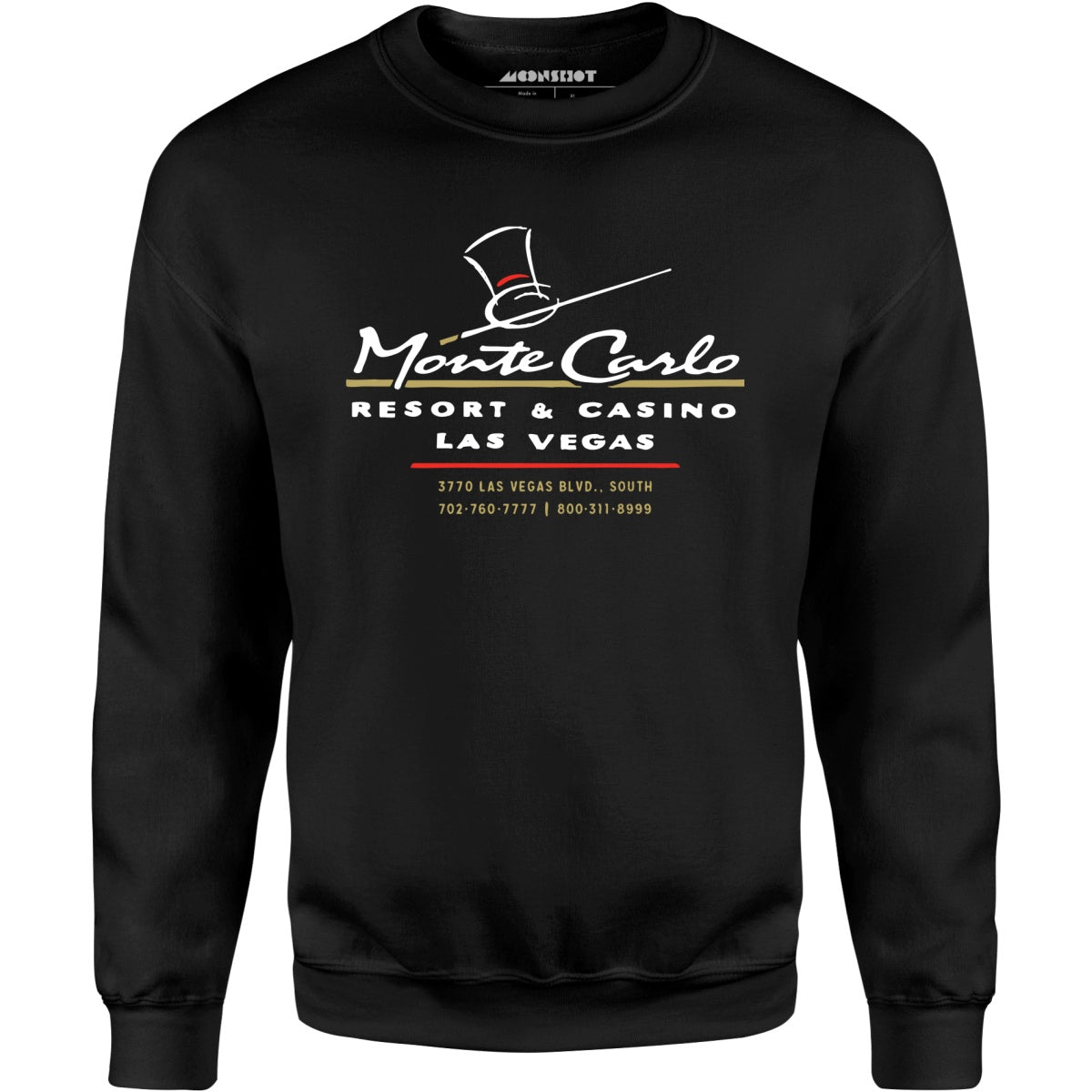 Monte Carlo - Vintage Las Vegas - Unisex Sweatshirt