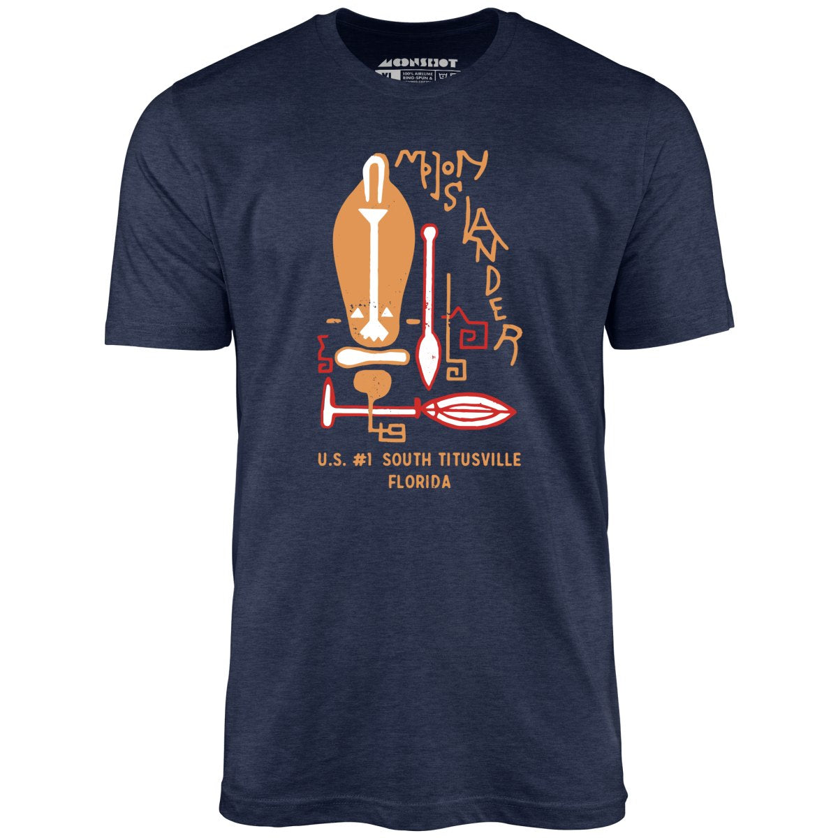 Moon Islander - Titusville, FL - Vintage Tiki Bar - Unisex T-Shirt