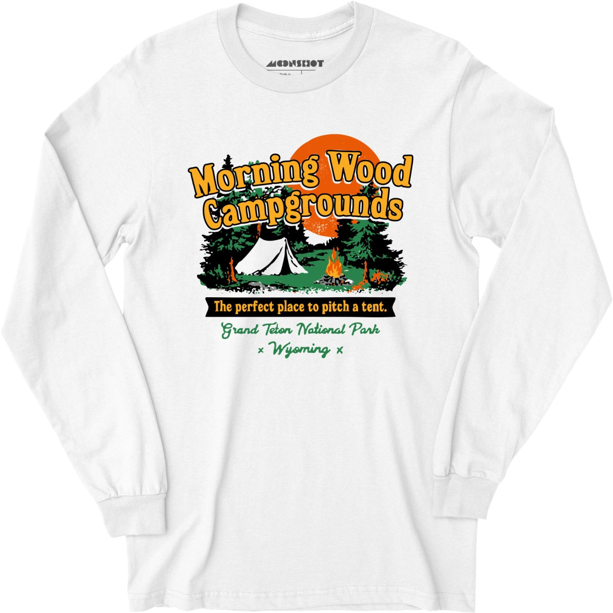 Morning Wood Campgrounds v2 - Long Sleeve T-Shirt