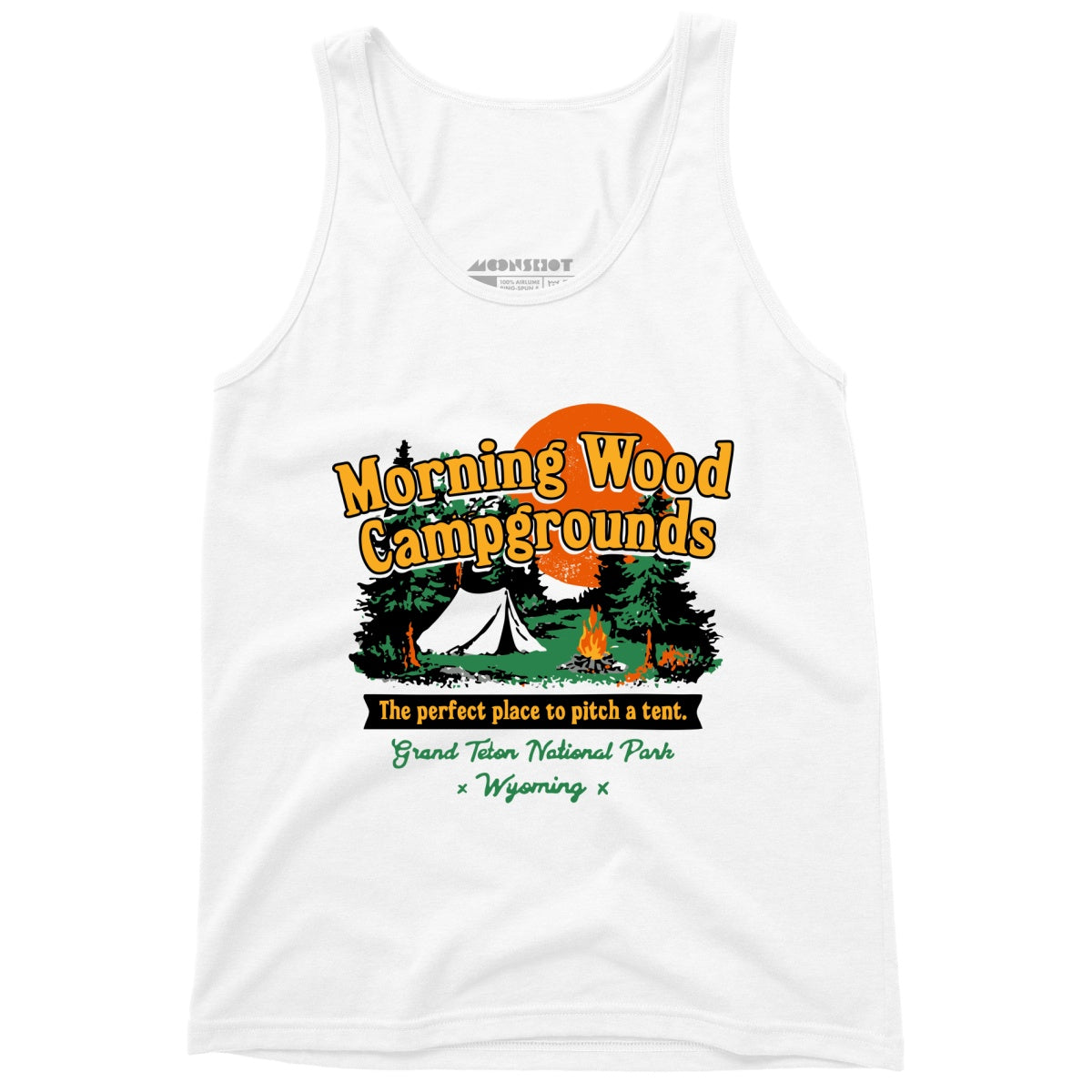 Morning Wood Campgrounds v2 - Unisex Tank Top