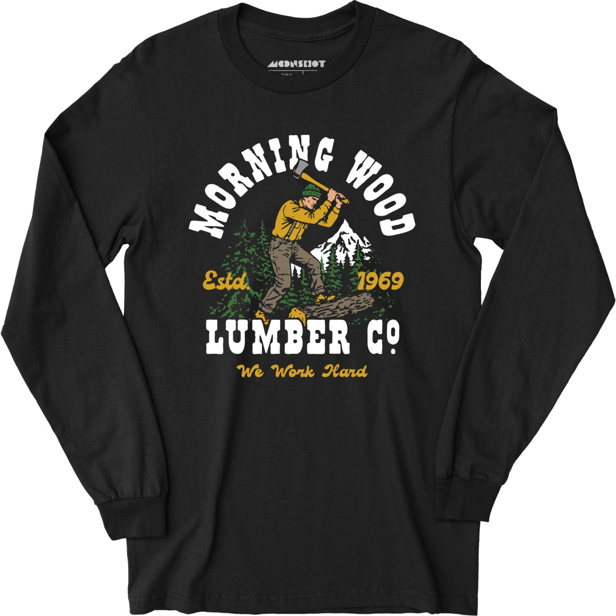 Morning Wood Lumber Company v2 - Long Sleeve T-Shirt