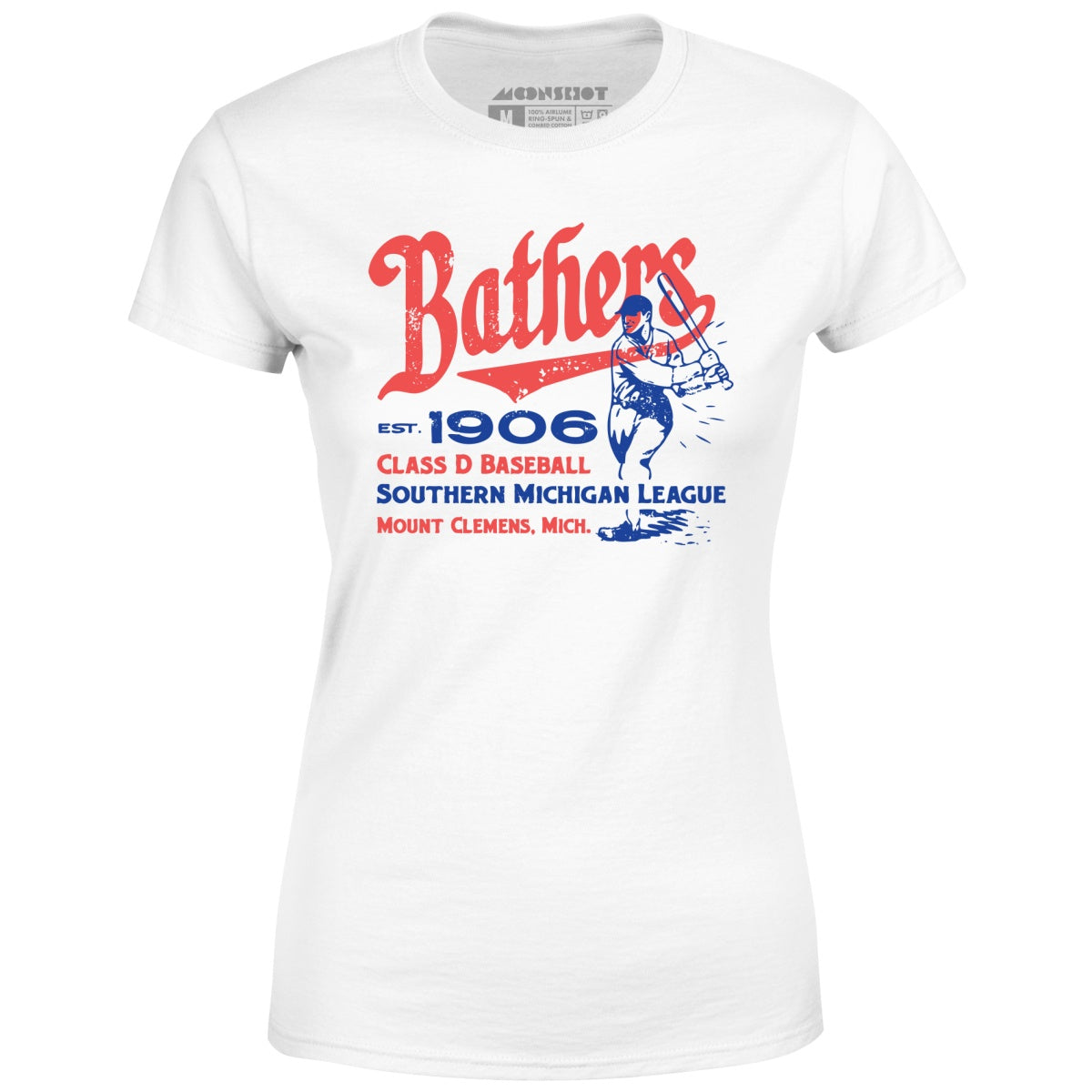 Mount Clemens Bathers - Michigan - Vintage Defunct Baseball Teams - Women's T-Shirt