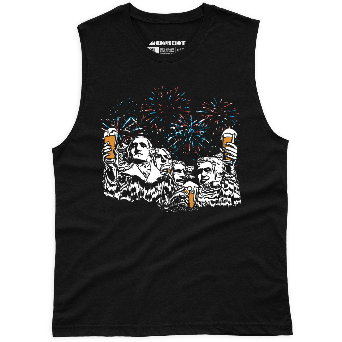 Mount Rushmore Beers - Unisex Muscle Tank