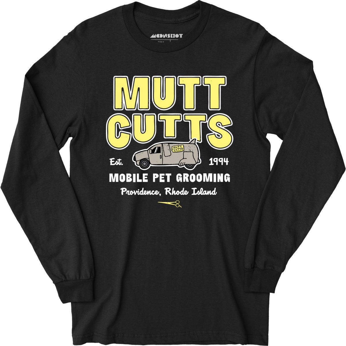 Mutt Cutts Mobile Pet Grooming - Long Sleeve T-Shirt