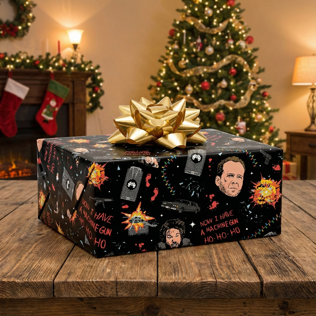 Nakatomi Christmas - Gift Wrapping Paper
