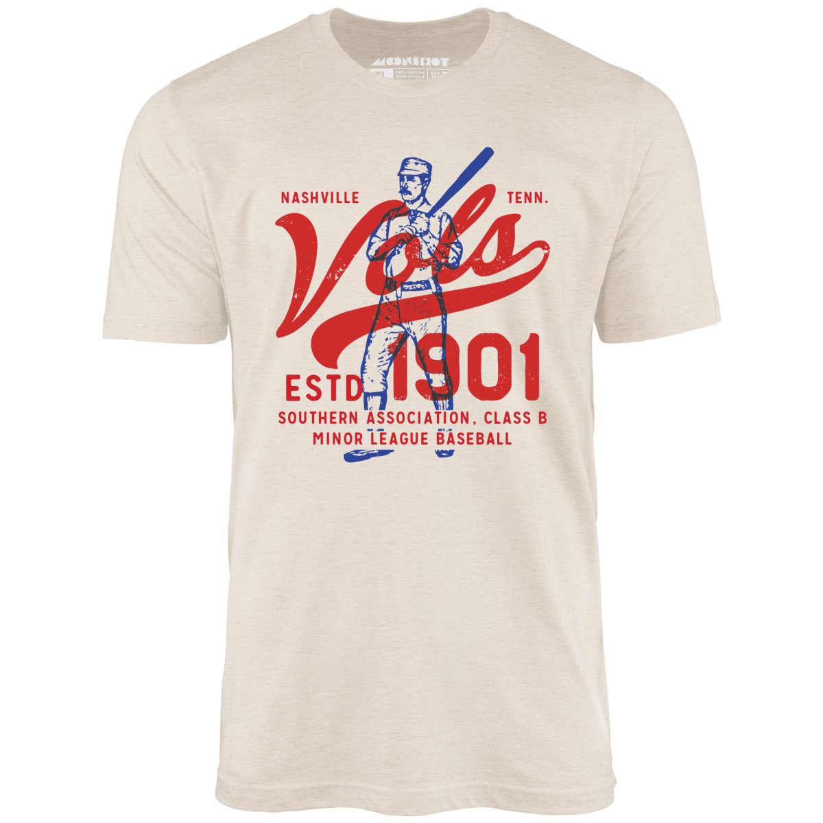 Nashville Vols - Tennessee - Vintage Defunct Baseball Teams - Unisex T-Shirt