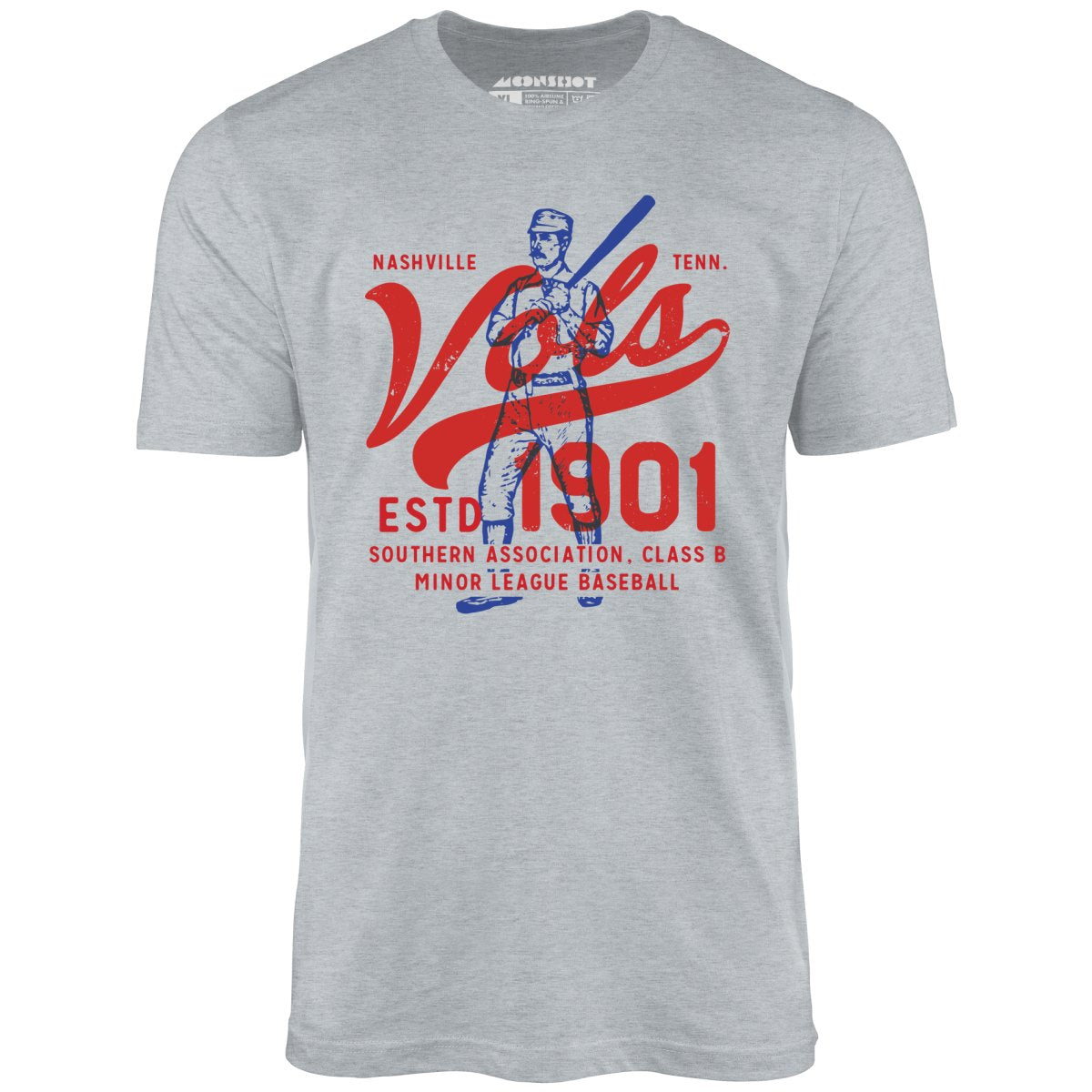 Nashville Vols - Tennessee - Vintage Defunct Baseball Teams - Unisex T-Shirt