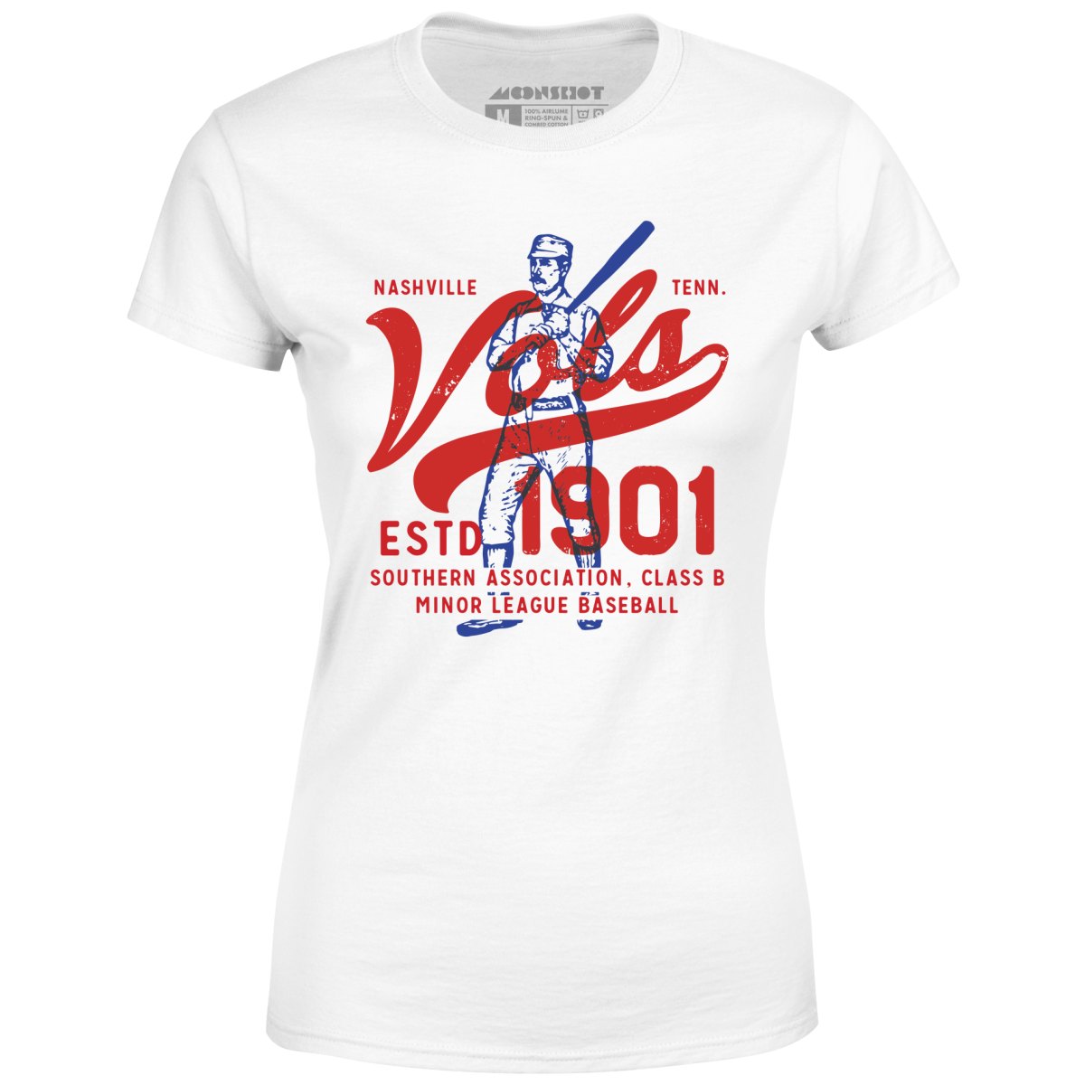 Nashville Vols - Tennessee - Vintage Defunct Baseball Teams - Women's T-Shirt