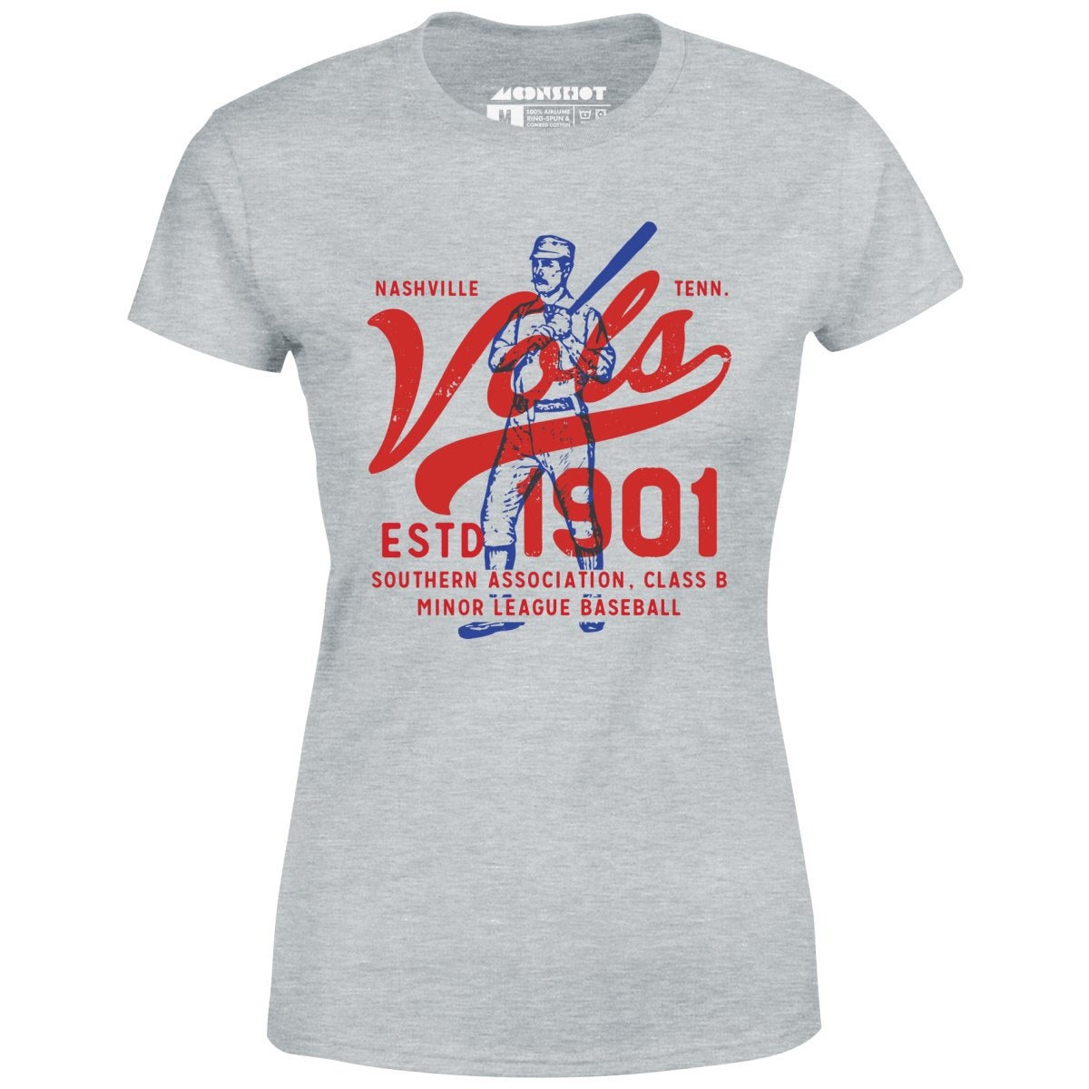 Nashville Vols - Tennessee - Vintage Defunct Baseball Teams - Women's T-Shirt