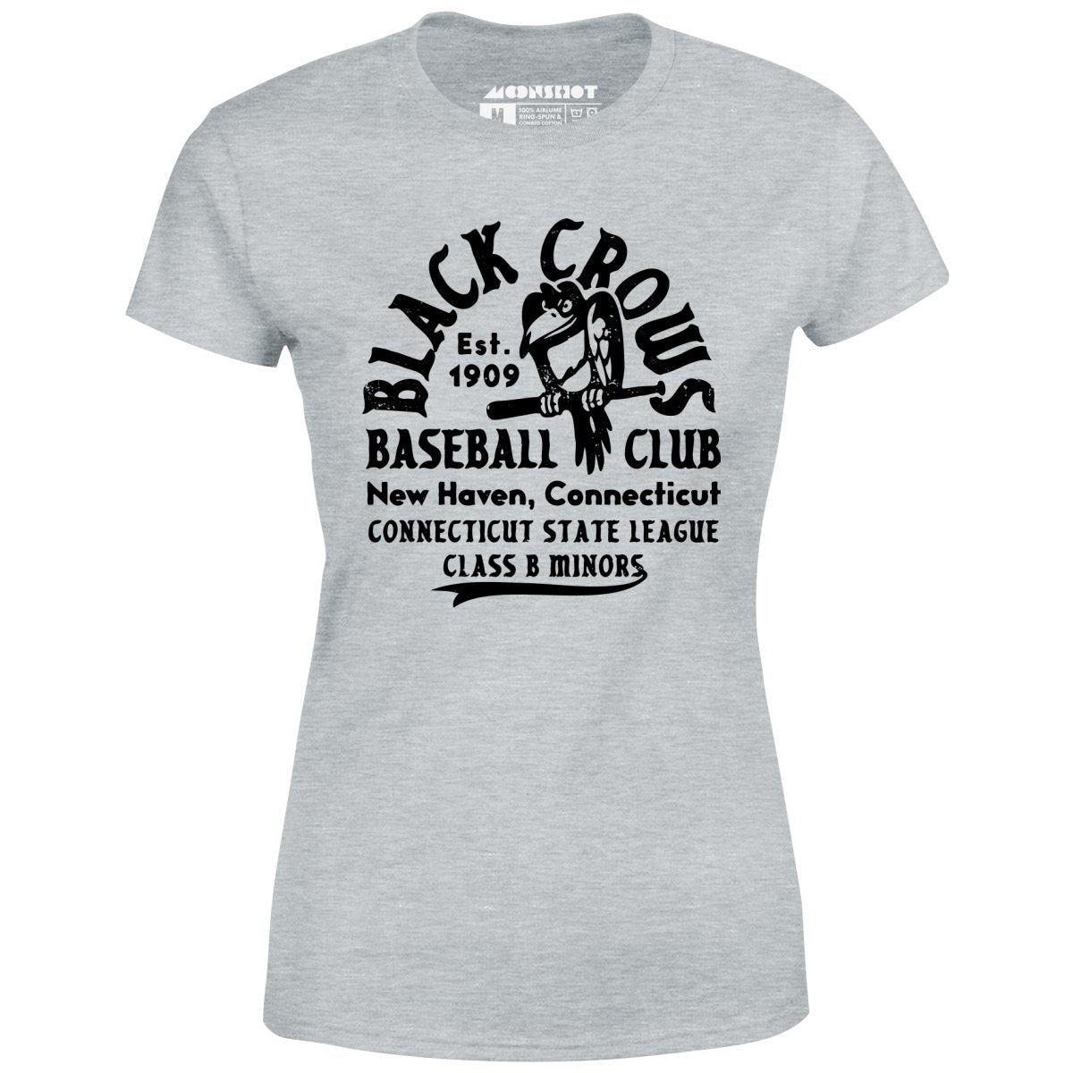 New Haven Black Crows - Connecticut - Vintage Defunct Baseball Teams - Women's T-Shirt