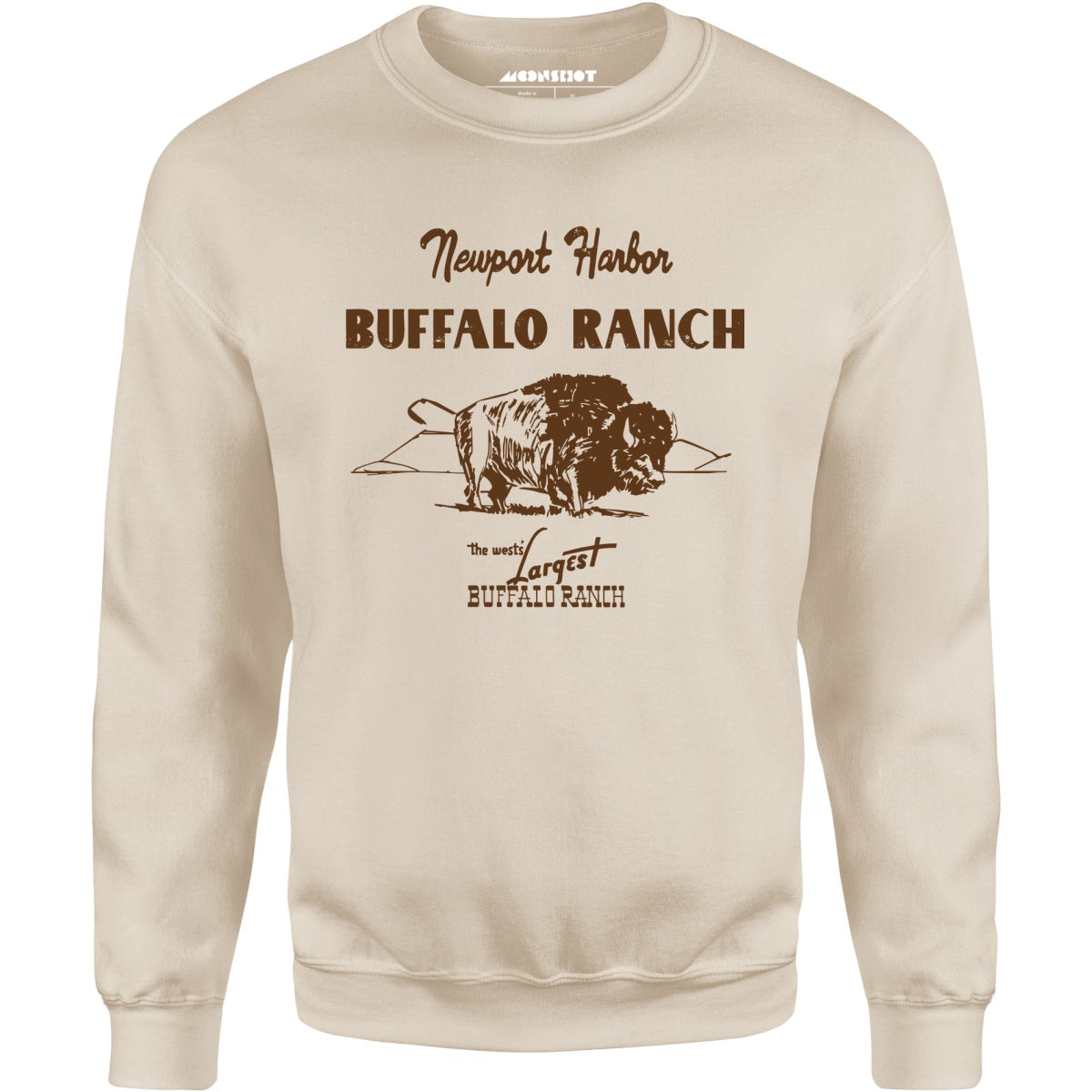 Newport Harbor Buffalo Ranch - Newport Beach, CA - Unisex Sweatshirt