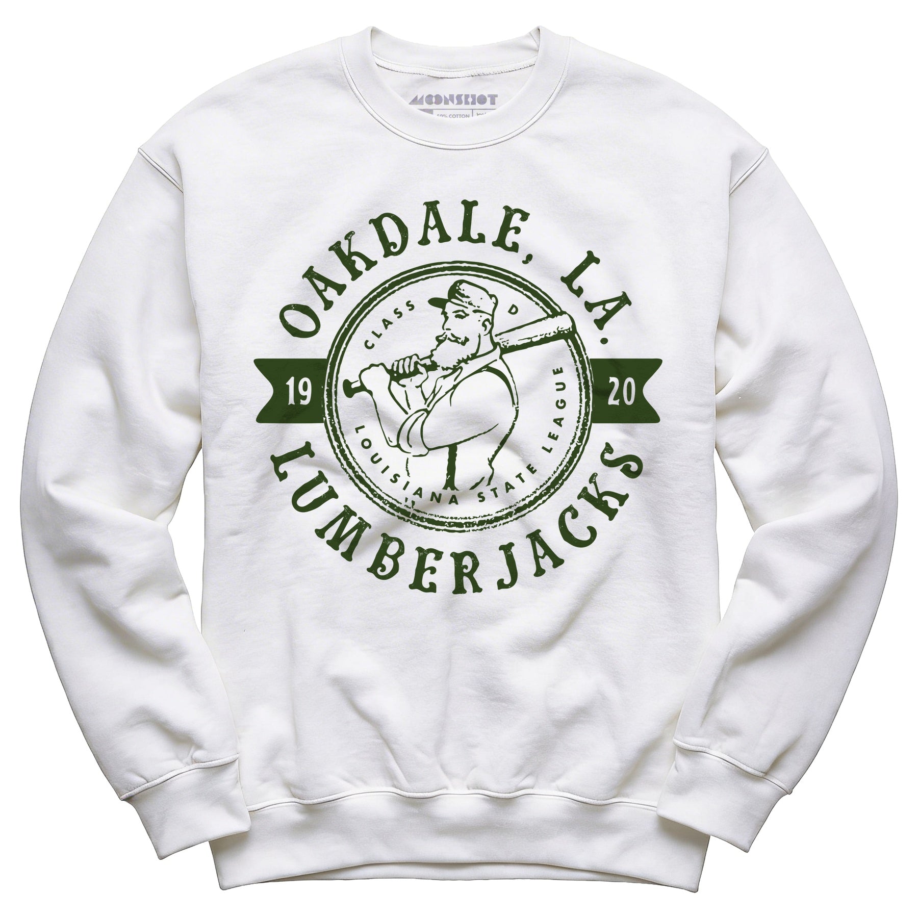 Oakdale Lumberjacks - Louisiana - Vintage Defunct Baseball Teams - Unisex Sweatshirt