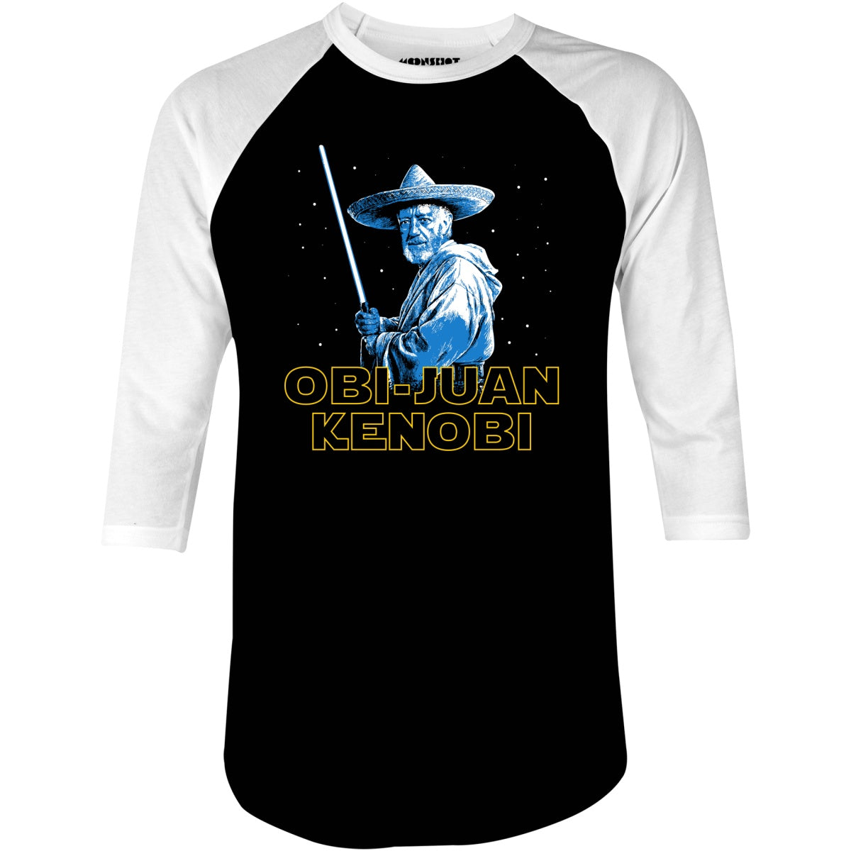 Obi-Juan - 3/4 Sleeve Raglan T-Shirt