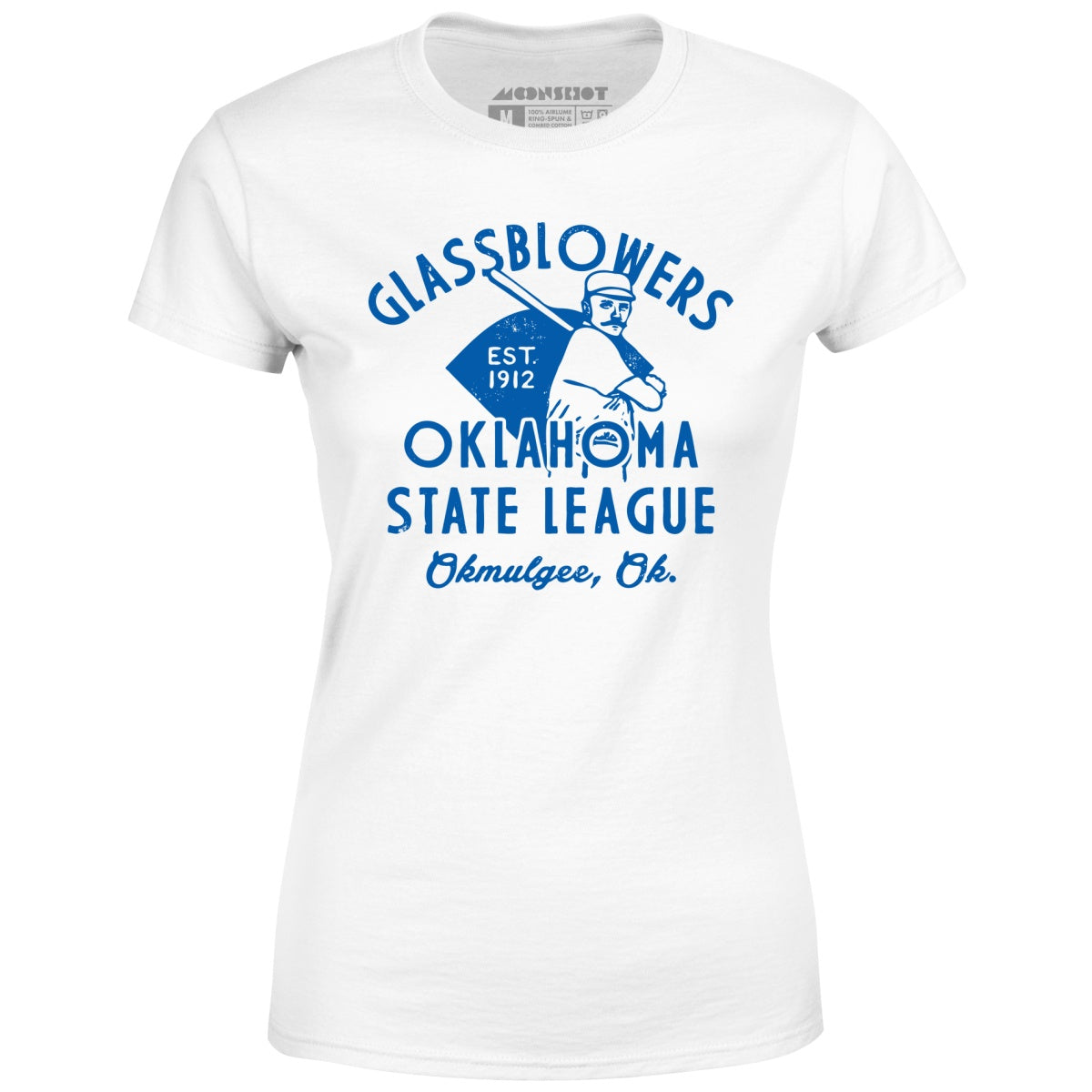 Okmulgee Glassblowers - Oklahoma - Vintage Defunct Baseball Teams - Women's T-Shirt