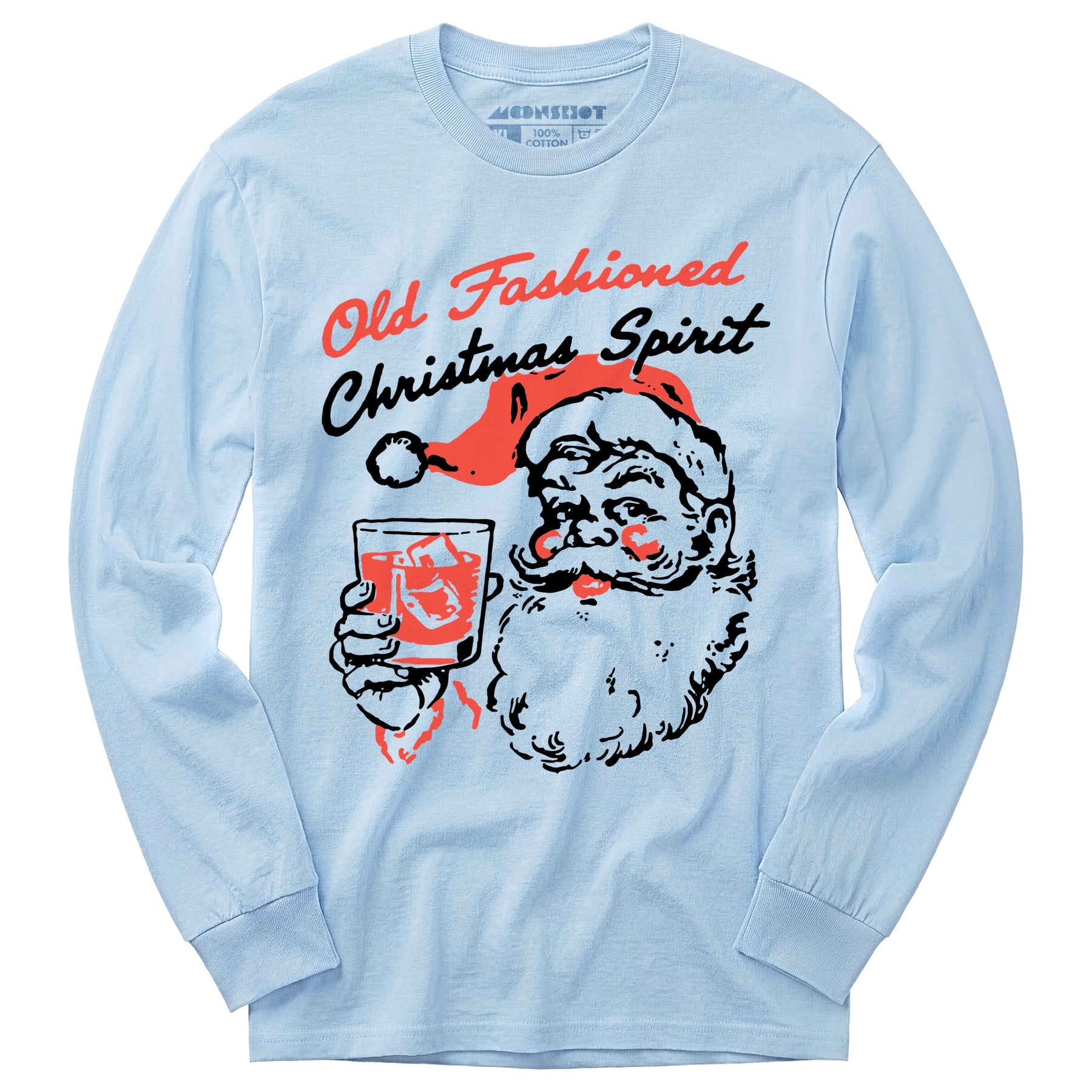 Old Fashioned Christmas Spirit - Long Sleeve T-Shirt