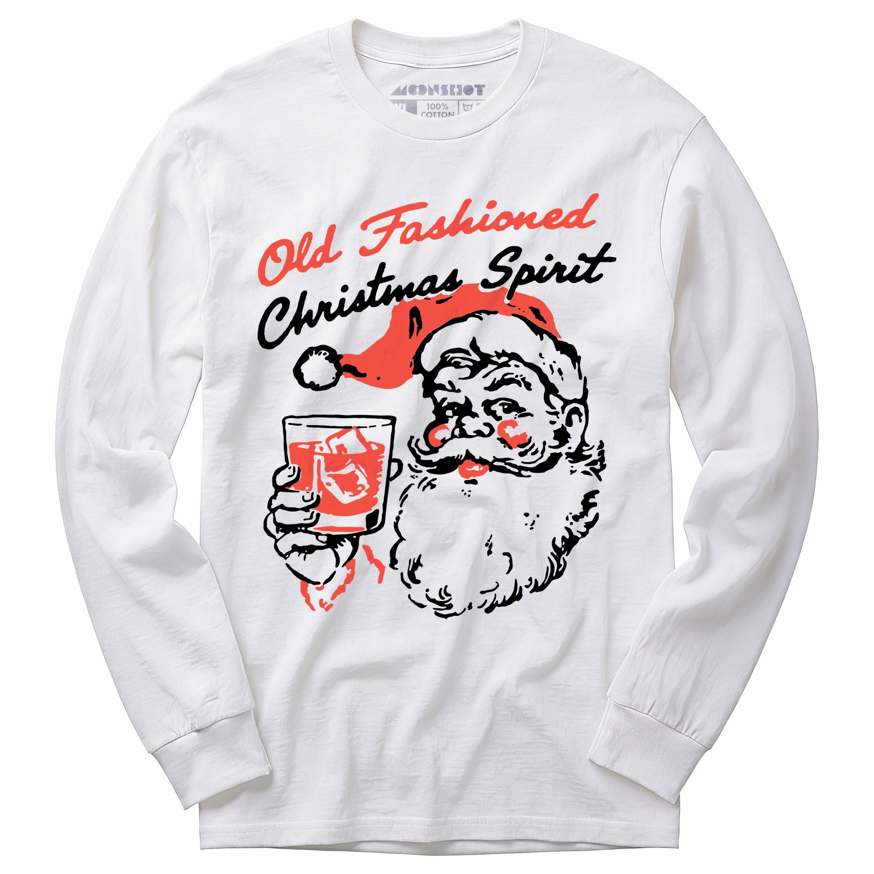 Old Fashioned Christmas Spirit - Long Sleeve T-Shirt