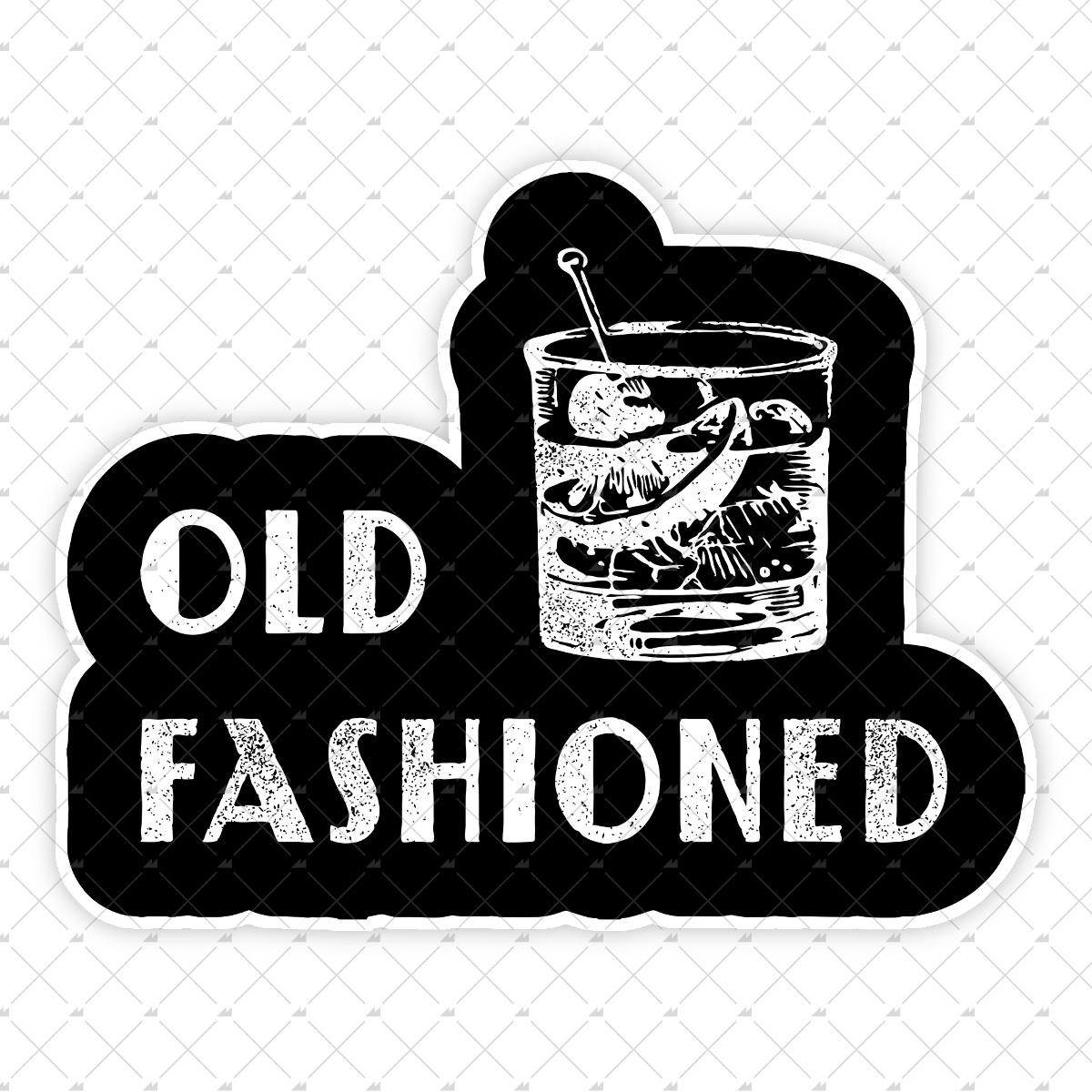 Old Fashioned - Sticker