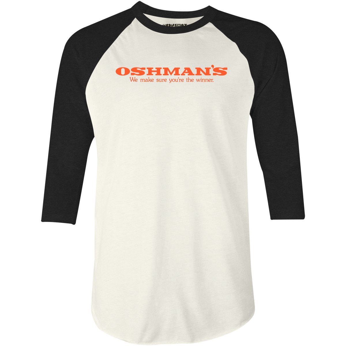Oshman's Sporting Goods - 3/4 Sleeve Raglan T-Shirt