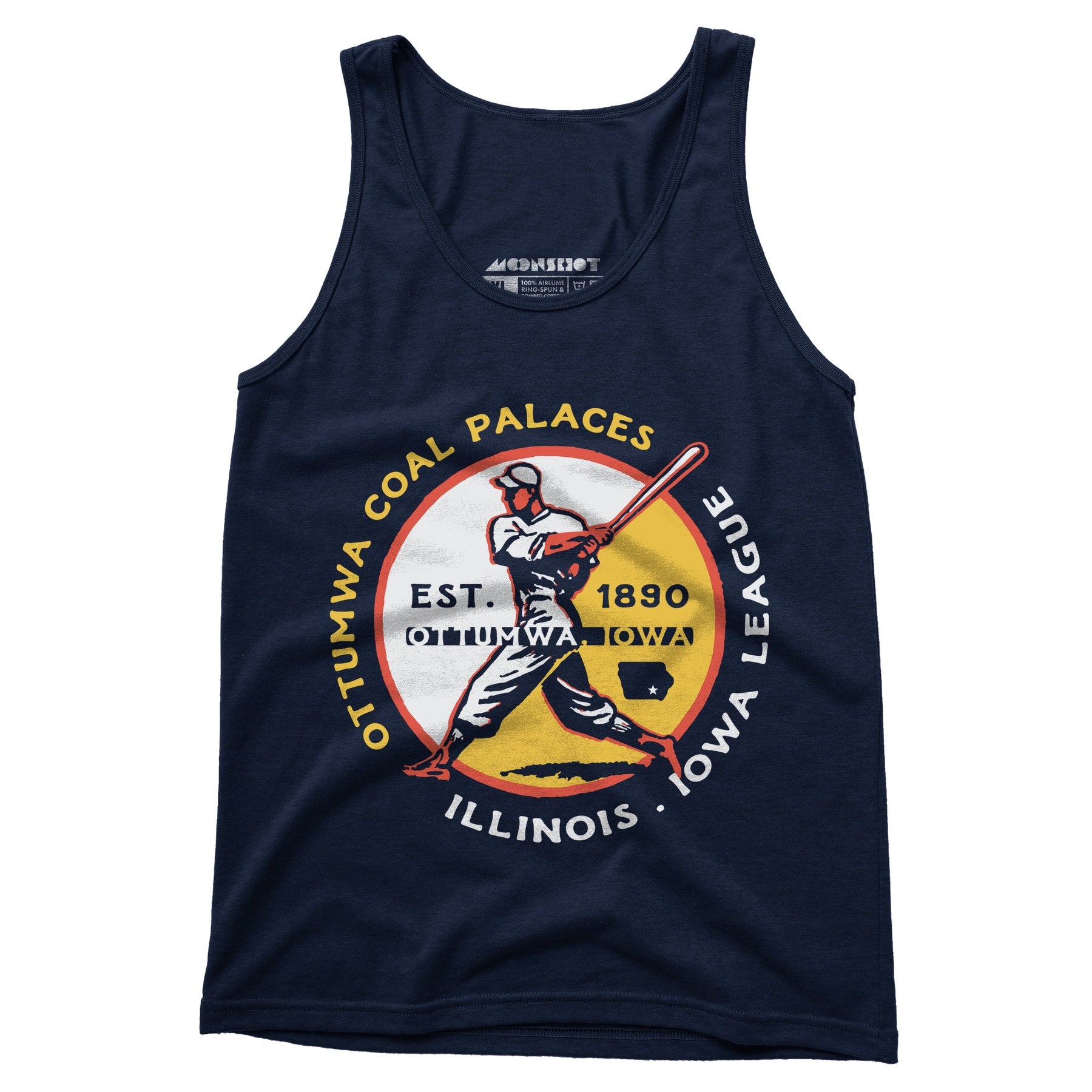 Ottumwa Coal Palaces - Iowa - Vintage Defunct Baseball Teams - Unisex Tank Top