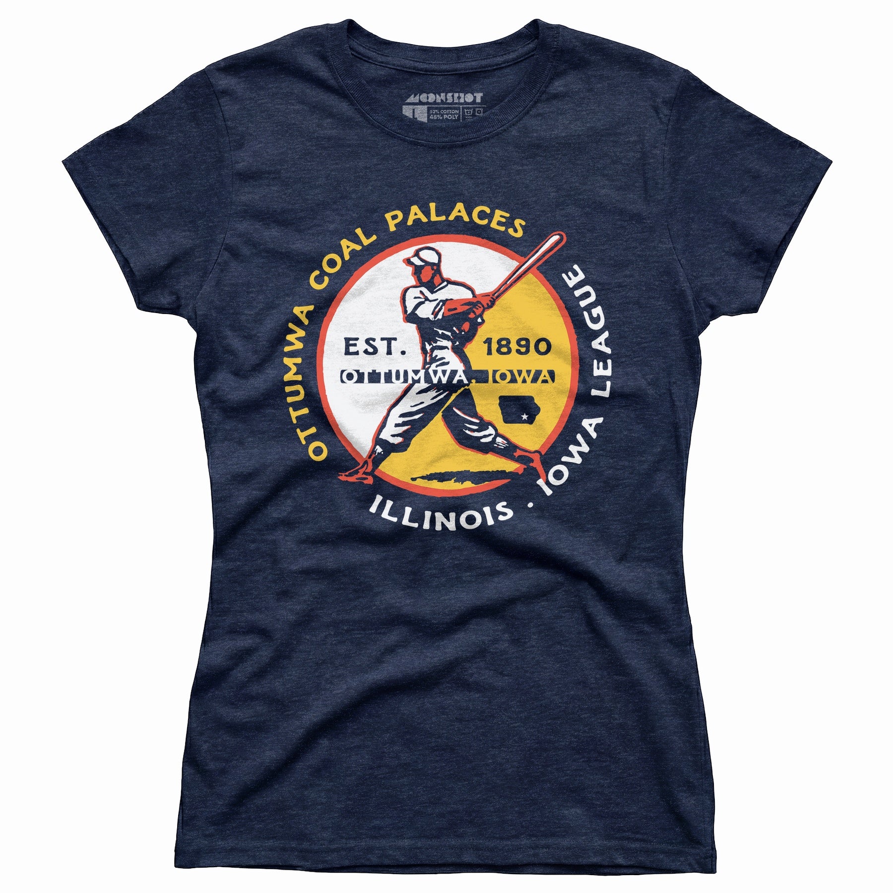Ottumwa Coal Palaces - Iowa - Vintage Defunct Baseball Teams - Women's T-Shirt