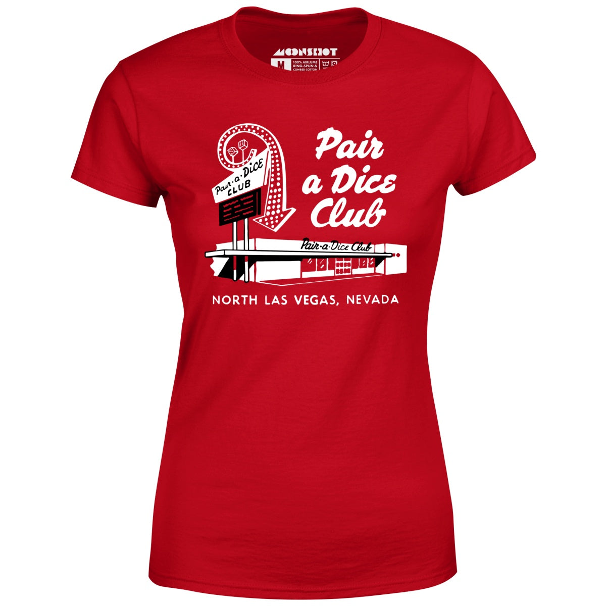 Pair a Dice Club - Vintage Las Vegas - Women's T-Shirt
