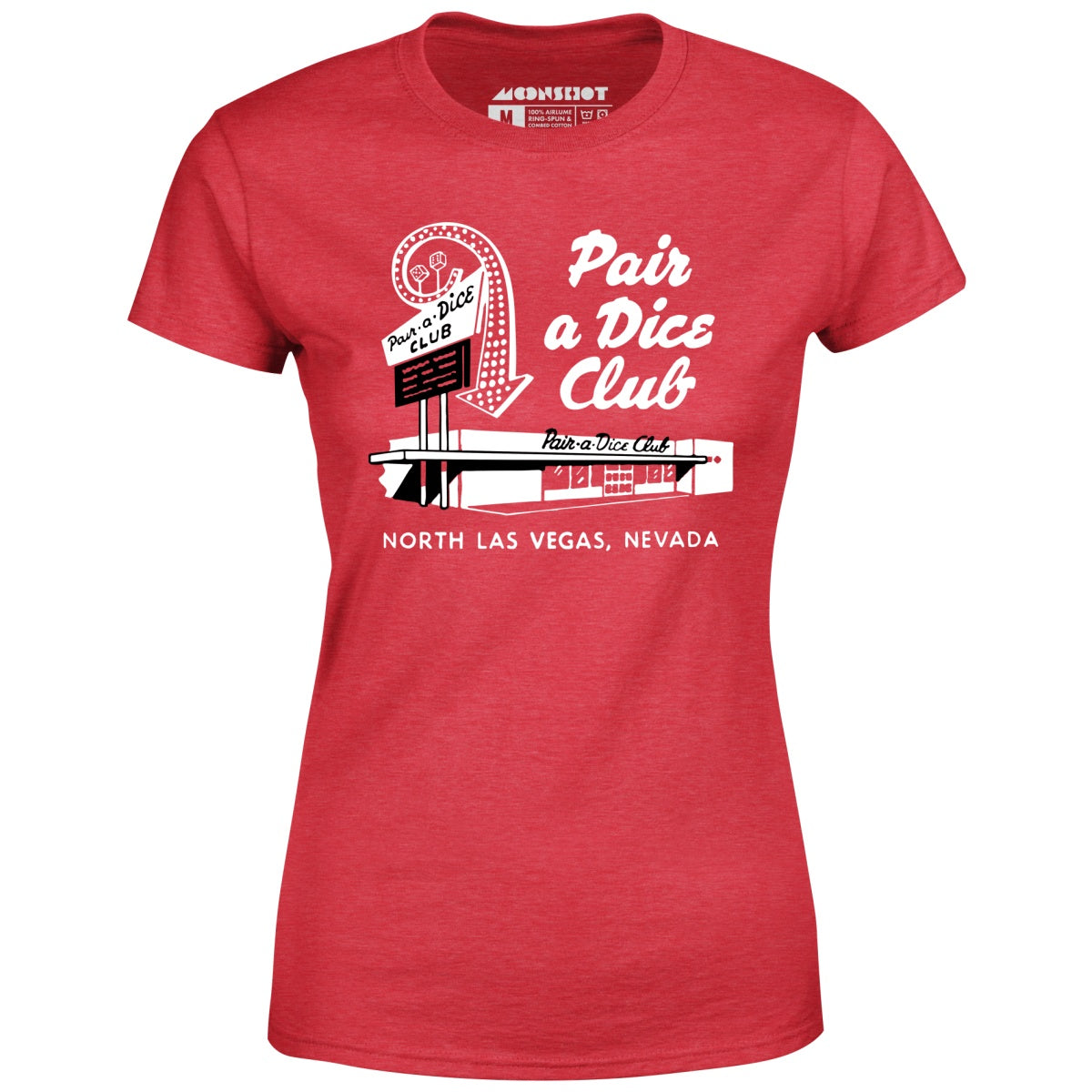 Pair a Dice Club - Vintage Las Vegas - Women's T-Shirt