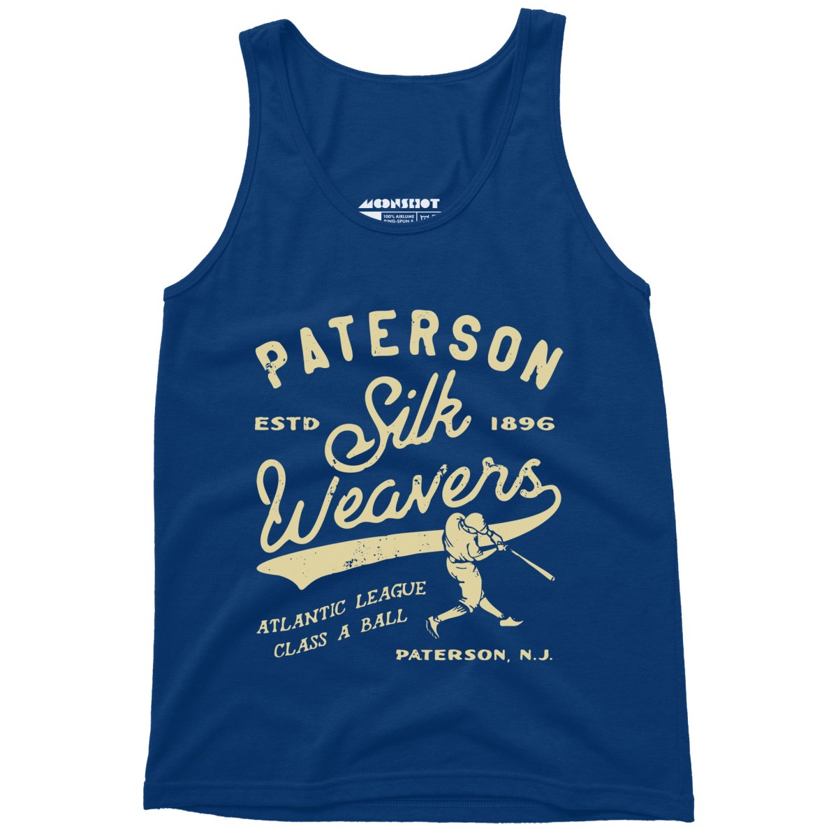 Paterson Silk Weavers - New Jersey - Vintage Defunct Baseball Teams - Unisex Tank Top
