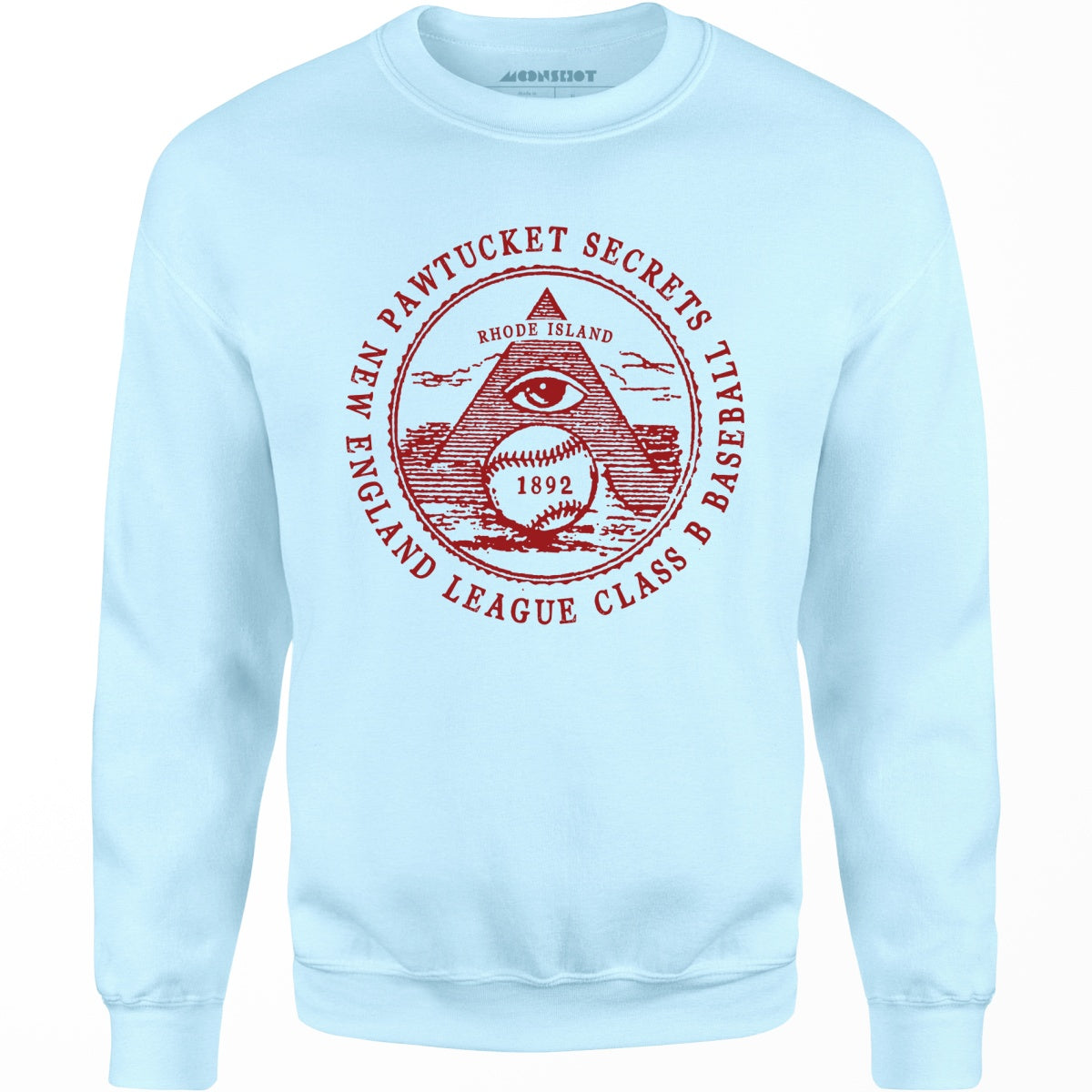Pawtucket Secrets - Rhode Island - Vintage Defunct Baseball Teams - Unisex Sweatshirt