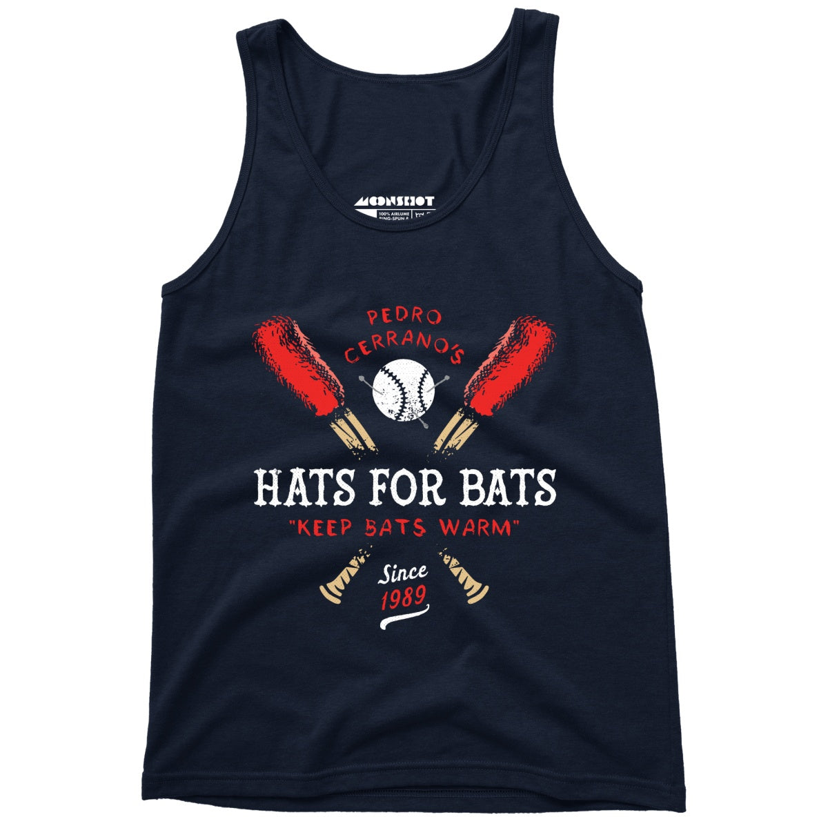 Pedro Cerrano's Hats for Bats - Unisex Tank Top