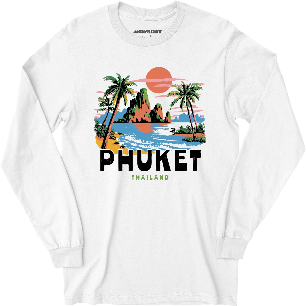 Phuket Print - Long Sleeve T-Shirt