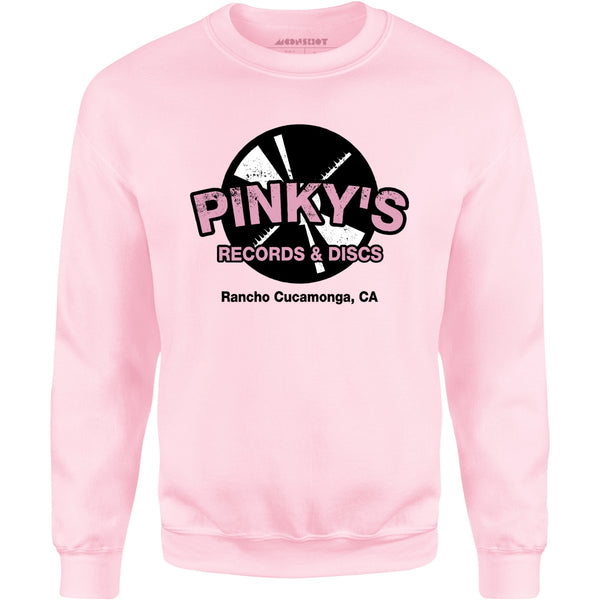 Pinky's Records & Discs - Unisex Sweatshirt – m00nshot
