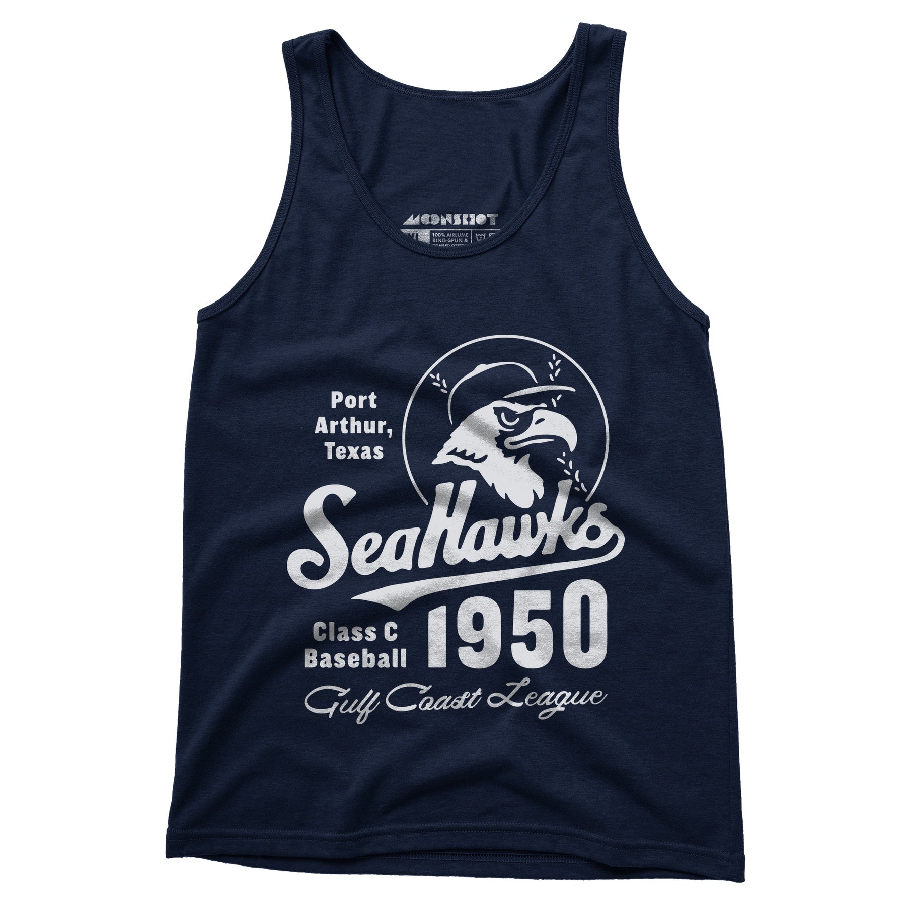 Port Arthur Sea Hawks - Texas - Vintage Defunct Baseball Teams - Unisex Tank Top