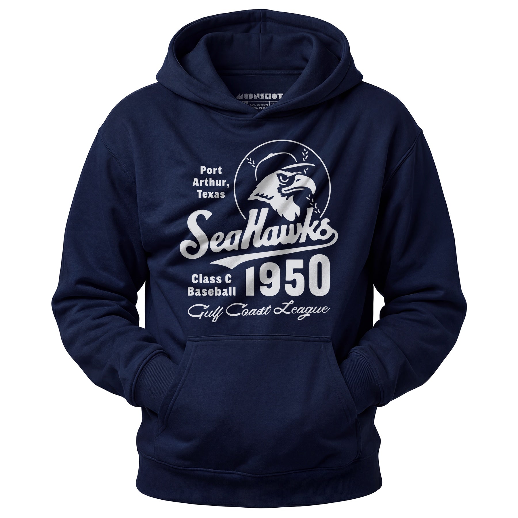 Port Arthur Sea Hawks - Texas - Vintage Defunct Baseball Teams - Unisex Hoodie