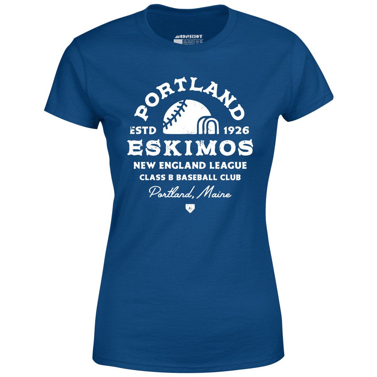 Portland Eskimos - Maine - Vintage Defunct Baseball Teams - Women's T-Shirt