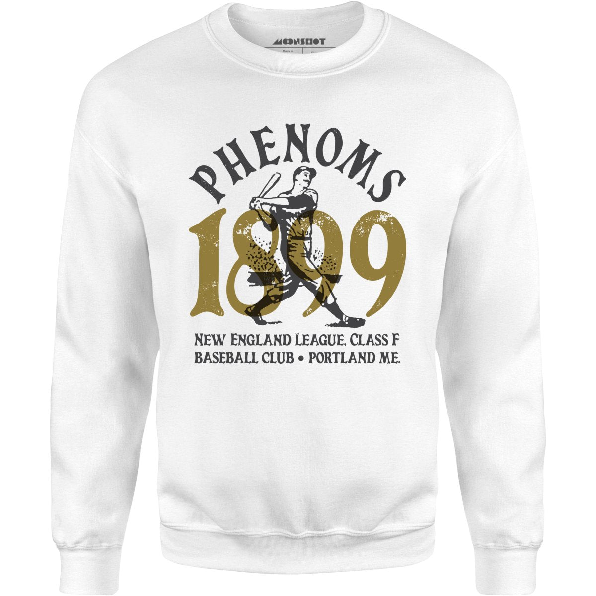 Portland Phenoms - Maine - Vintage Defunct Baseball Teams - Unisex Sweatshirt
