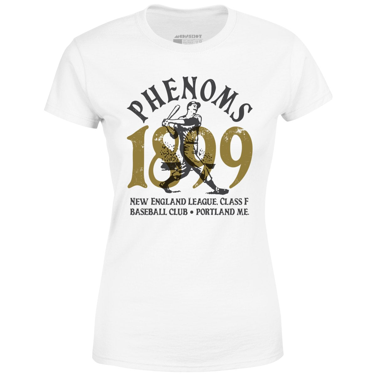 Portland Phenoms - Maine - Vintage Defunct Baseball Teams - Women's T-Shirt