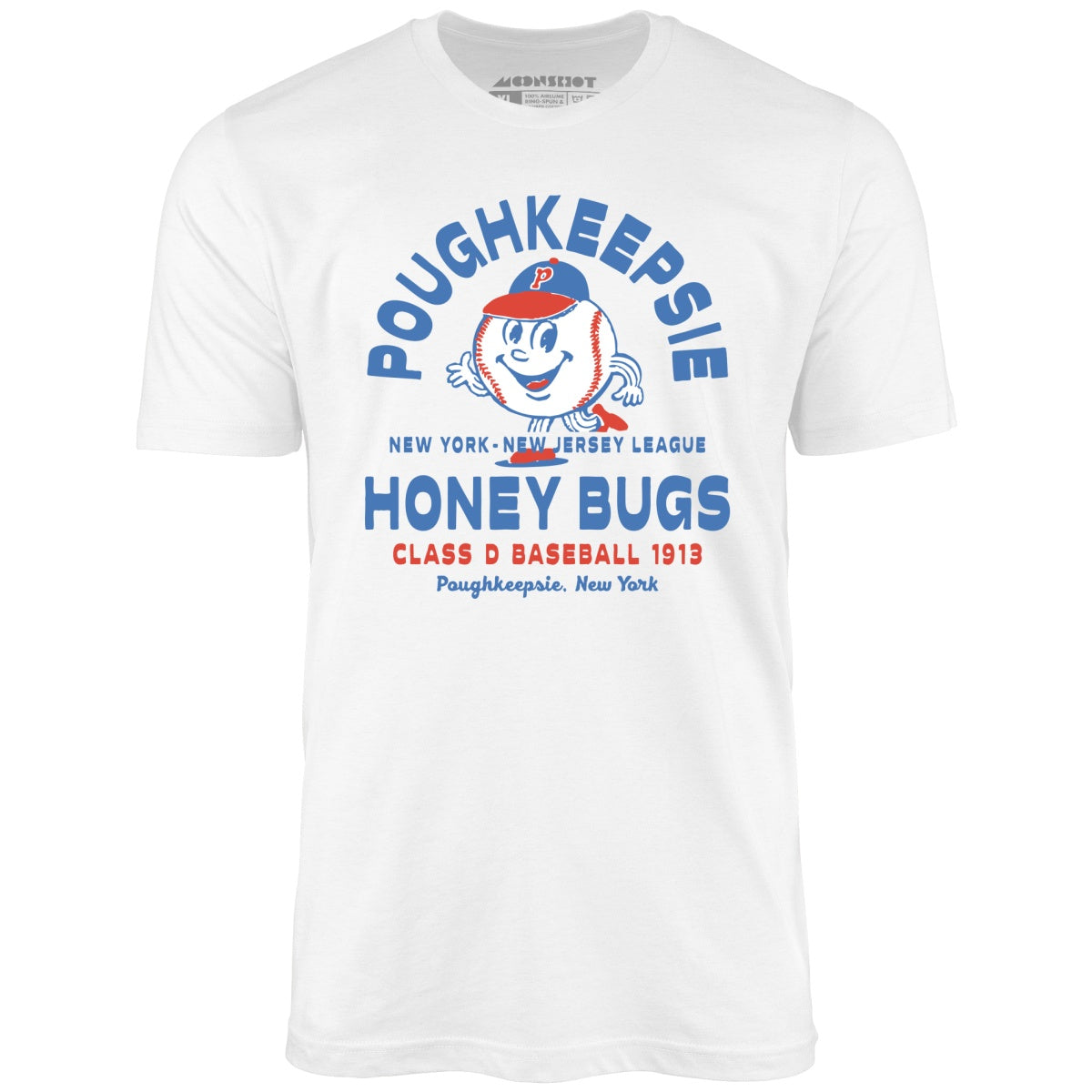 Poughkeepsie Honey Bugs - New Jersey - Vintage Defunct Baseball Teams - Unisex T-Shirt