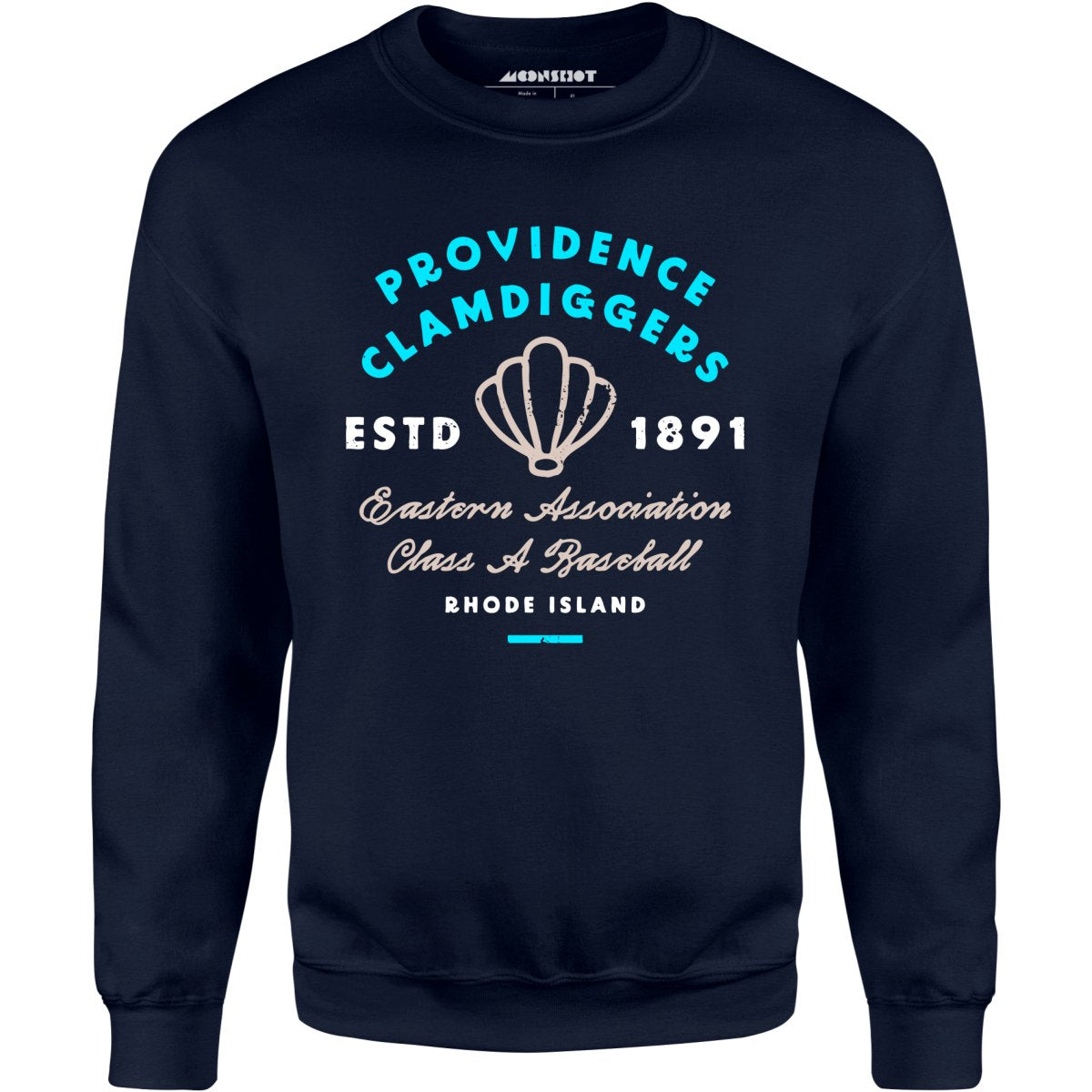 Providence Clamdiggers - Rhode Island - Vintage Defunct Baseball Teams - Unisex Sweatshirt