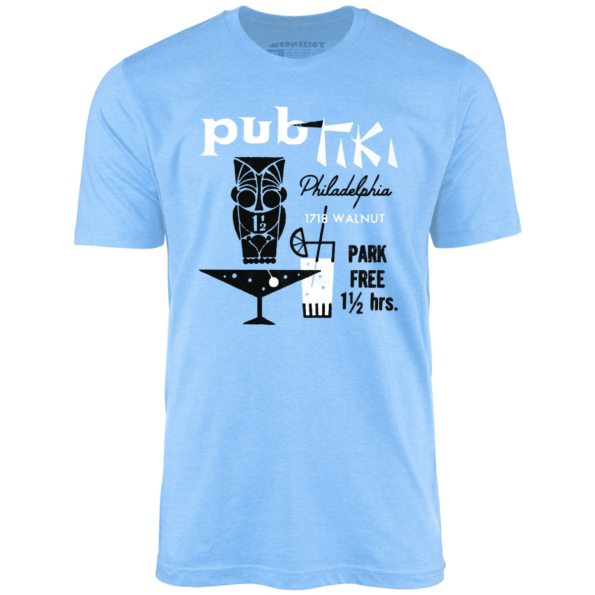 Pub Tiki - Philadelphia, PA - Vintage Tiki Bar - Unisex T-Shirt