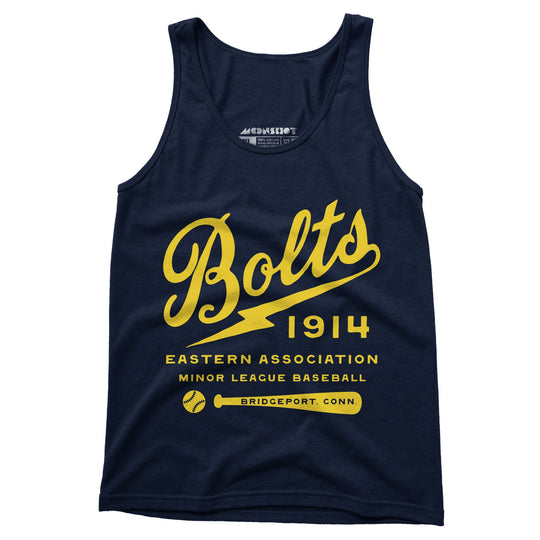 Bridgeport Bolts - Connecticut - Vintage Defunct Baseball Teams - Unisex Tank Top