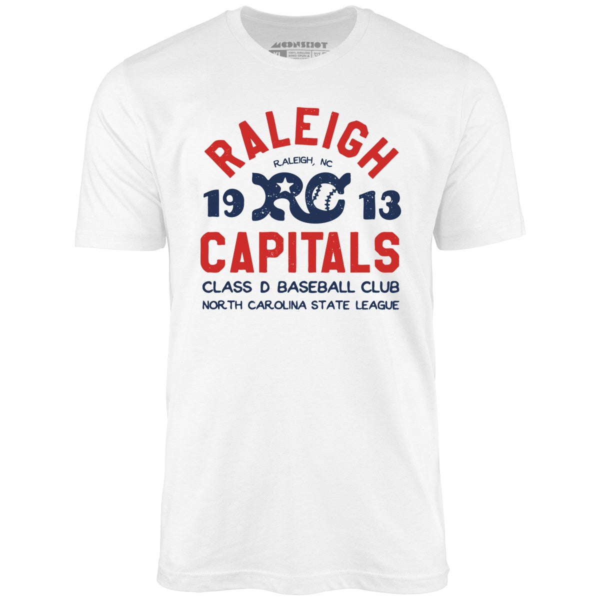 Raleigh Capitals - North Carolina - Vintage Defunct Baseball Teams - Unisex T-Shirt