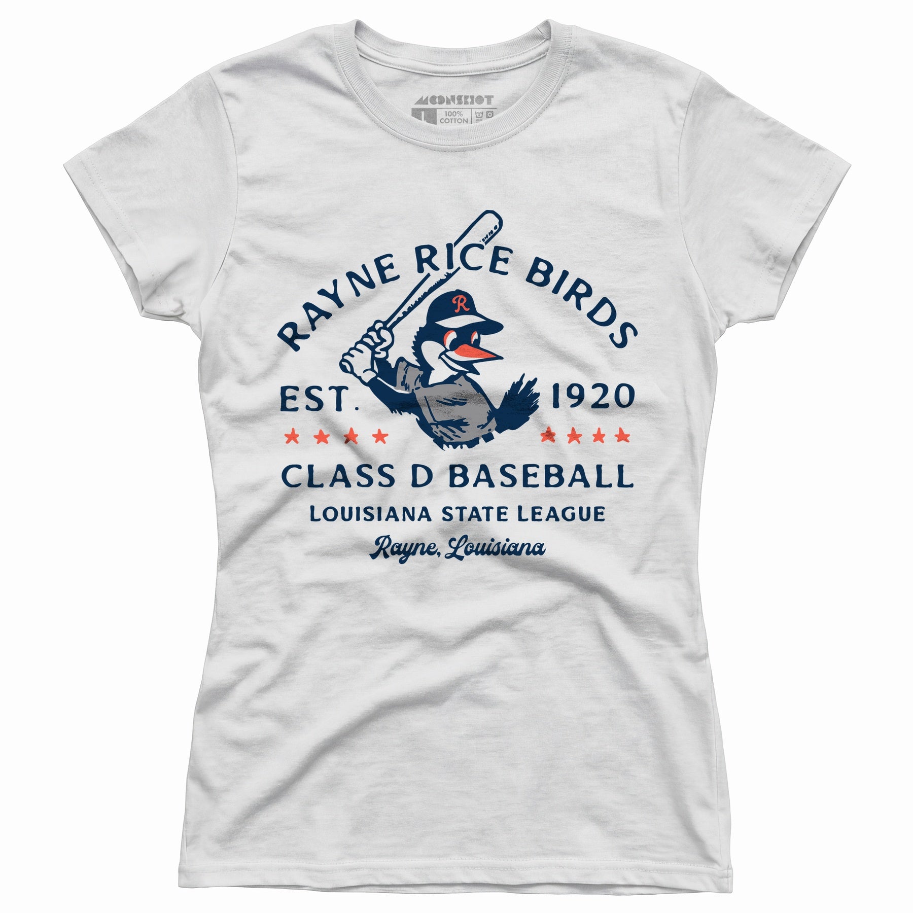 Rayne Rice Birds - Louisiana - Vintage Defunct Baseball Teams - Women's T-Shirt
