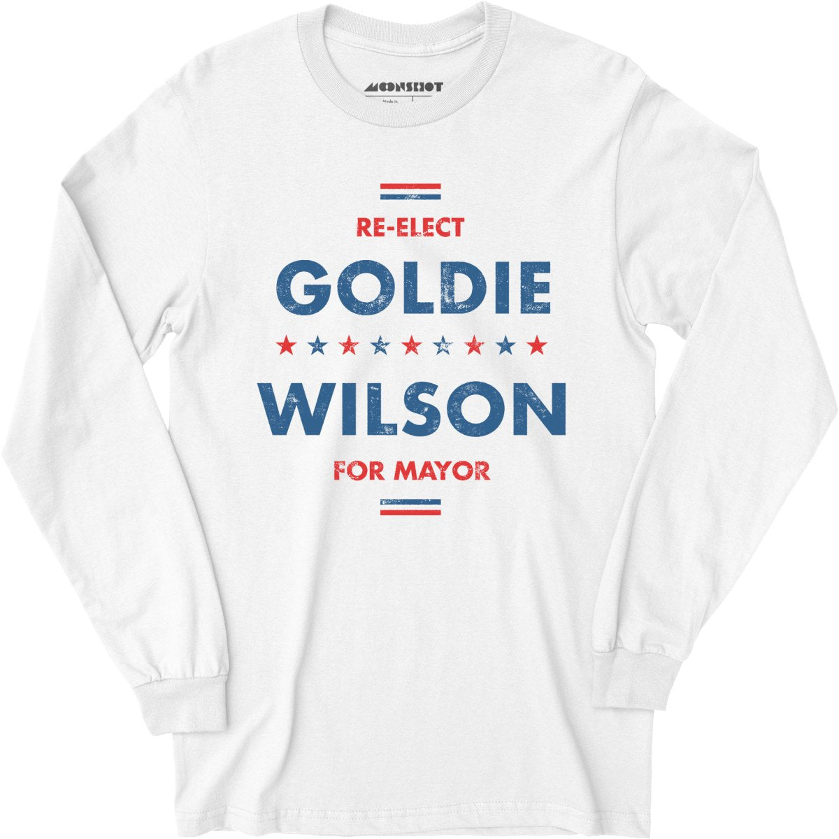 Re-Elect Goldie Wilson - Long Sleeve T-Shirt